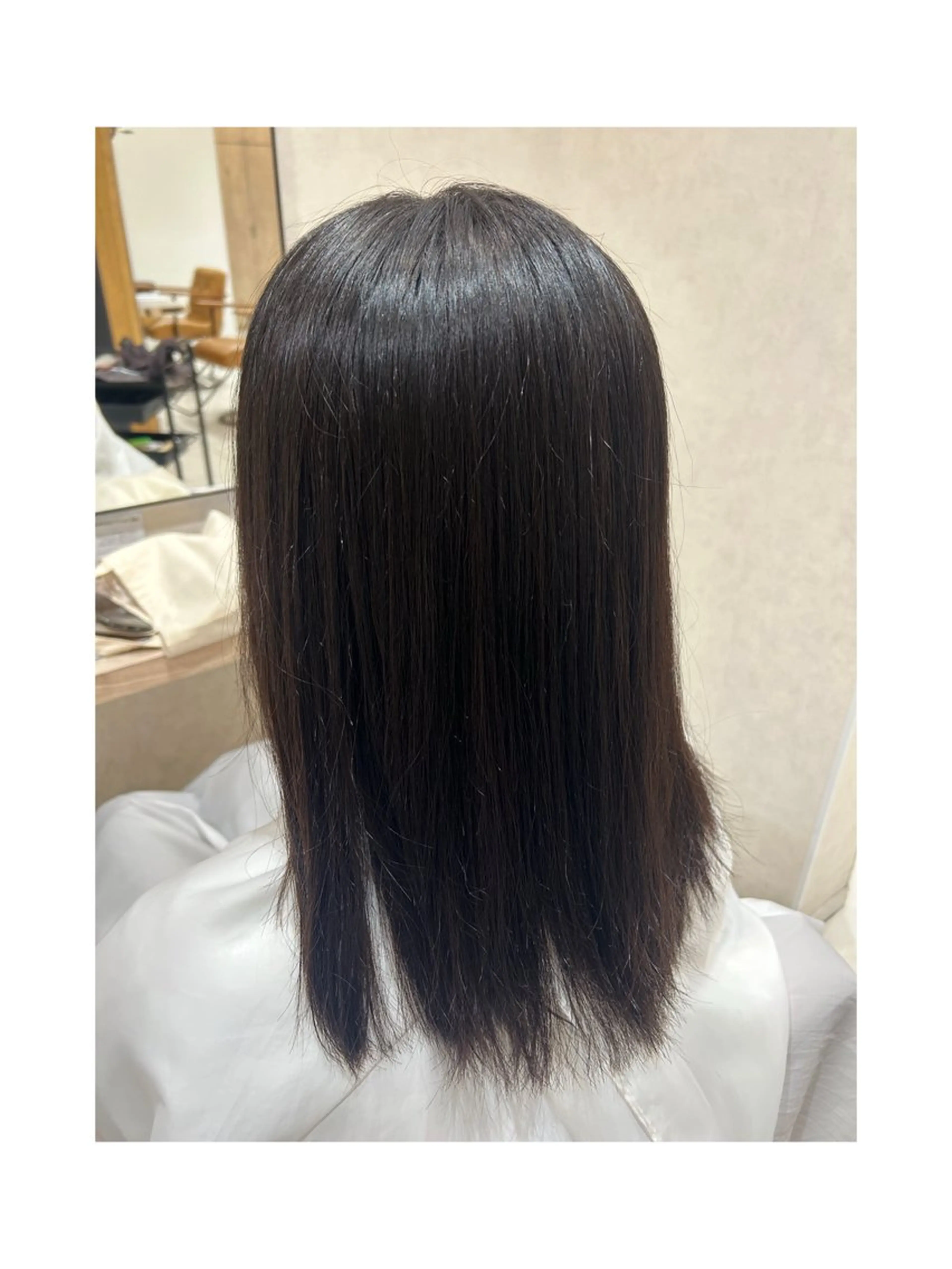 ミディアム パーマ Honoka✨️ 透明感＆艶カラー✨️のヘアスタイル