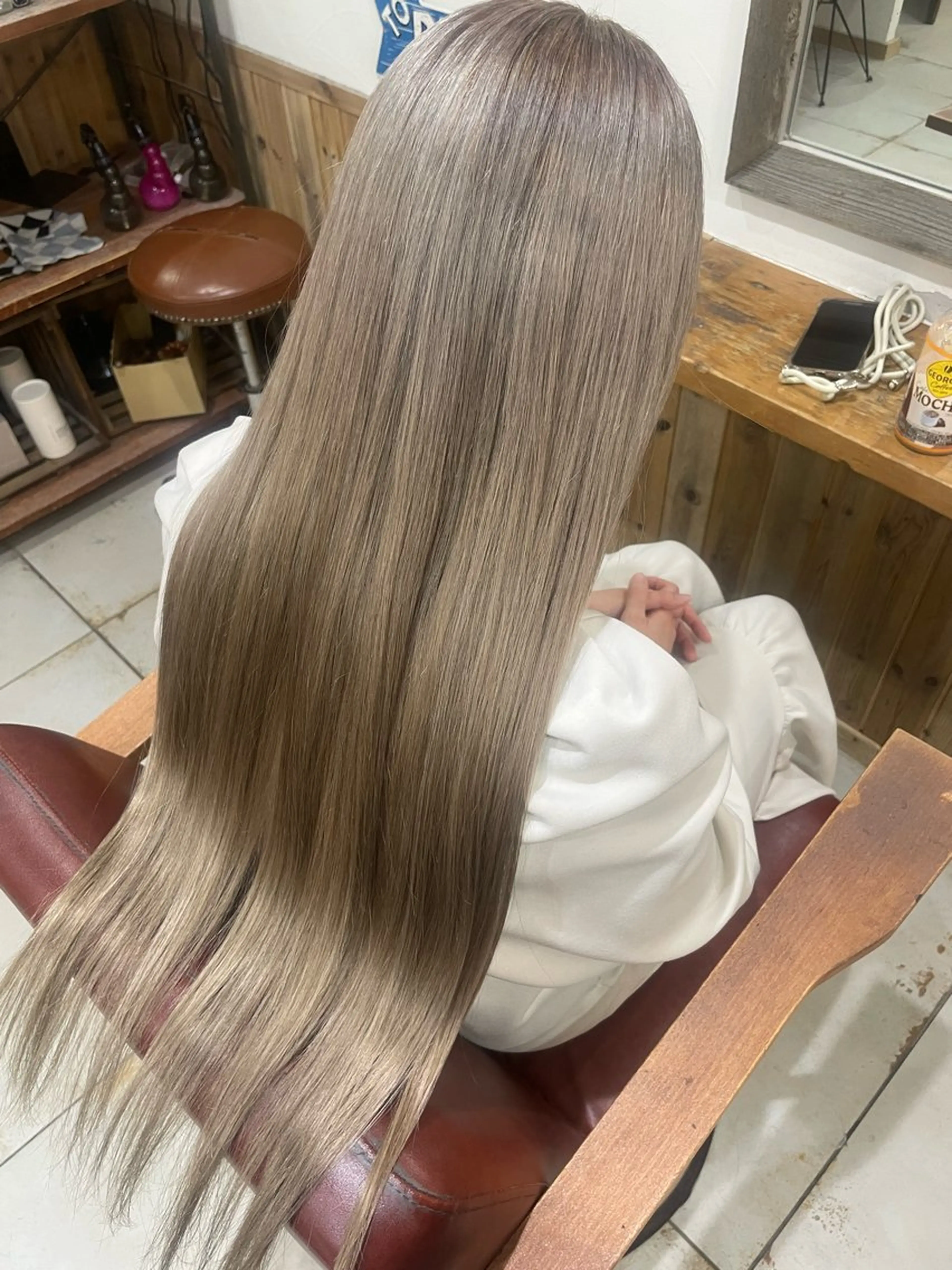 ロング カラー Wカラーレイヤーカ ット⚡️CHIAKIのヘアスタイル