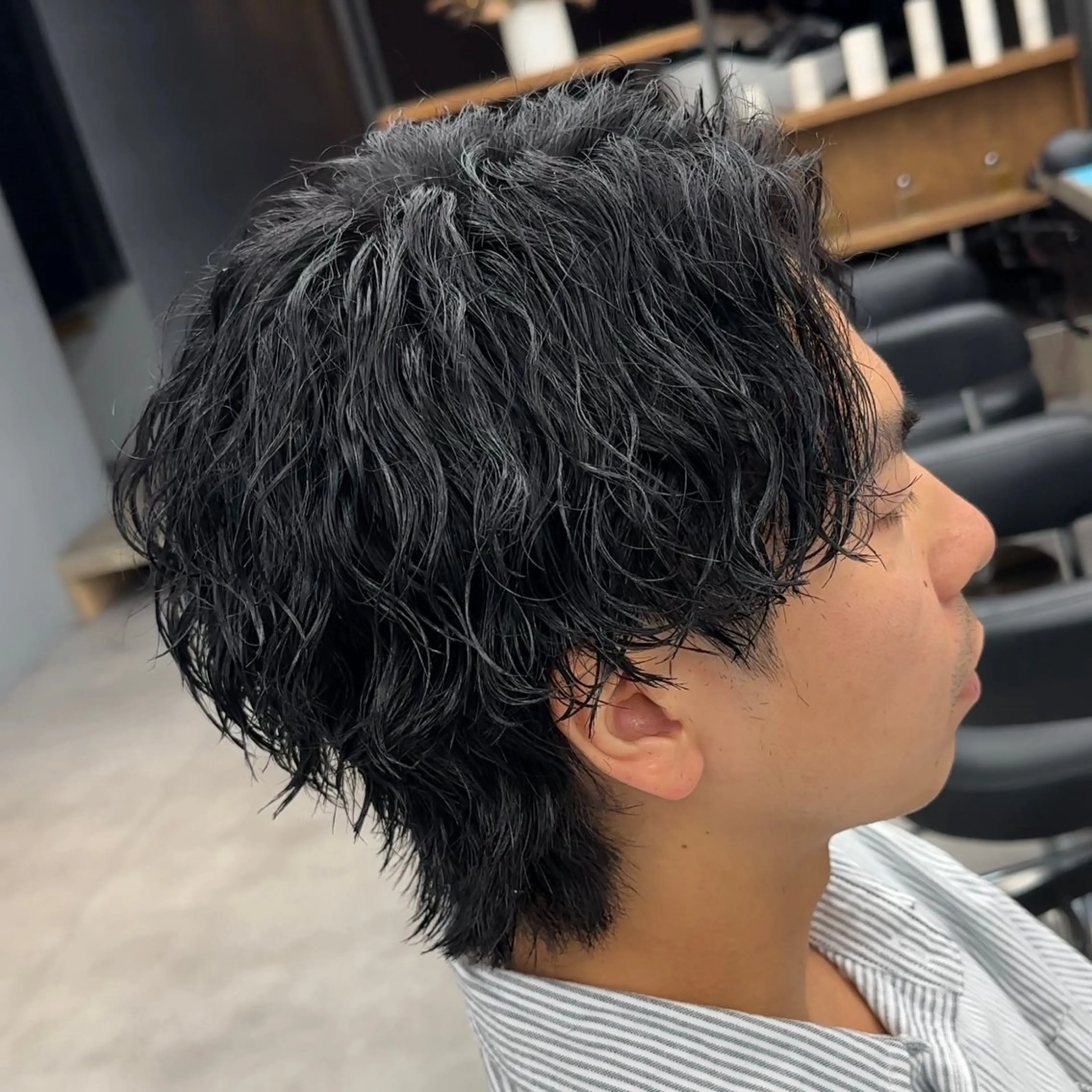 ショート メンズ OVARL by apish所属・【メンズパーマ】 横田結希のヘアスタイル