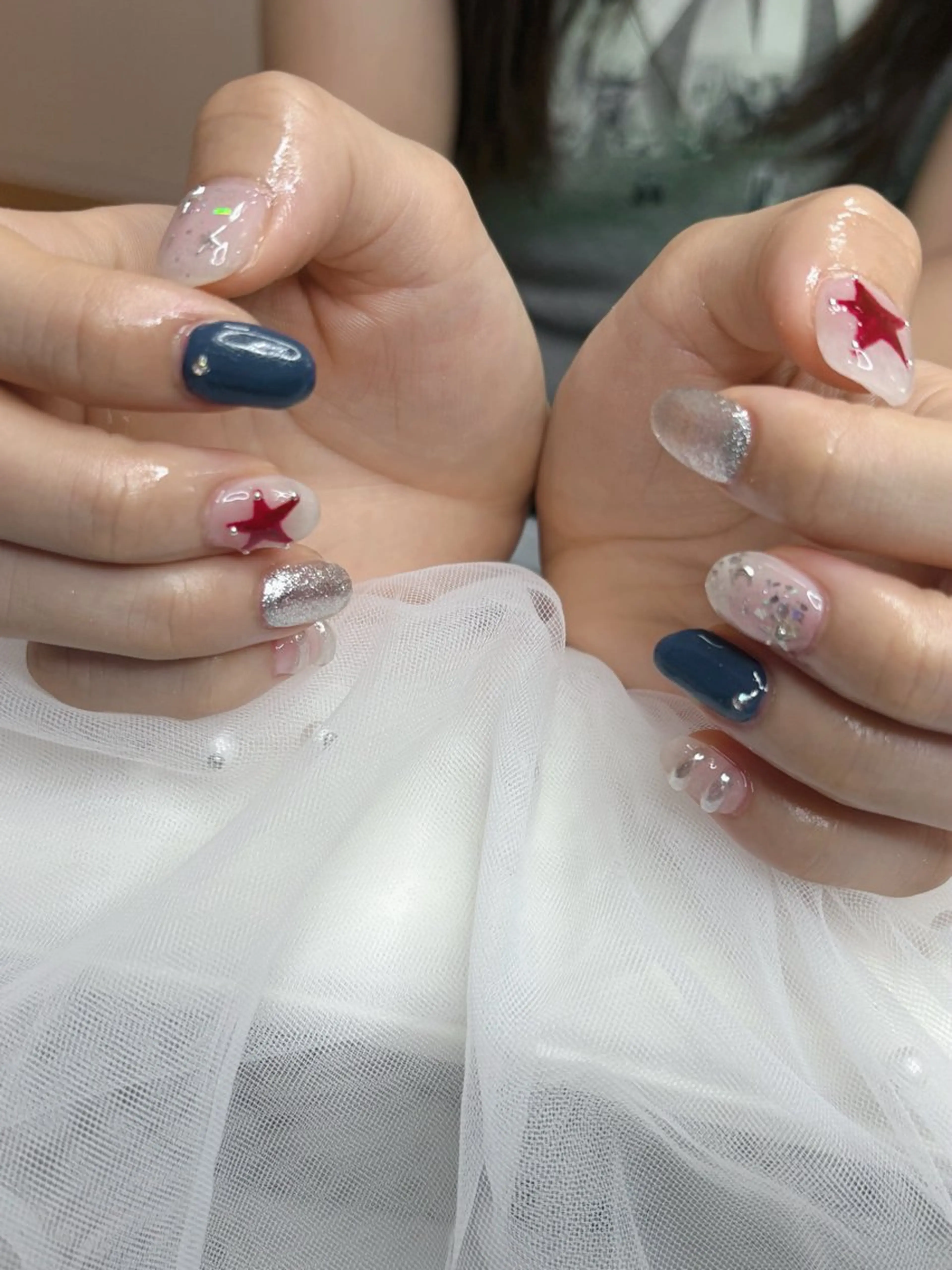 ネイル 💐Lumière 🩵かわちゃん💅のネイルデザイン