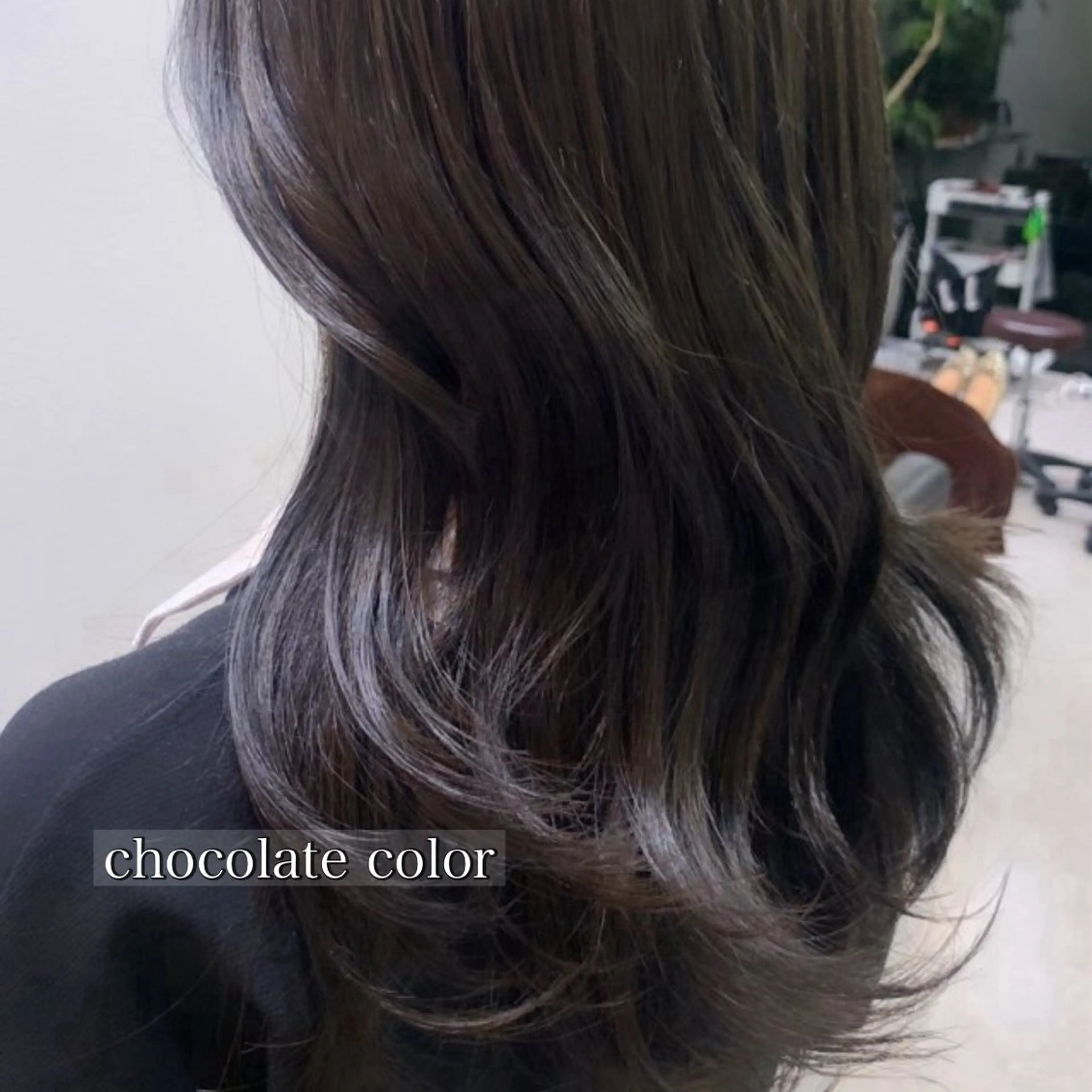 セミロング カラー 美髪矯正/髪質改善/ 艶髪🤍伊藤梨紗のヘアスタイル