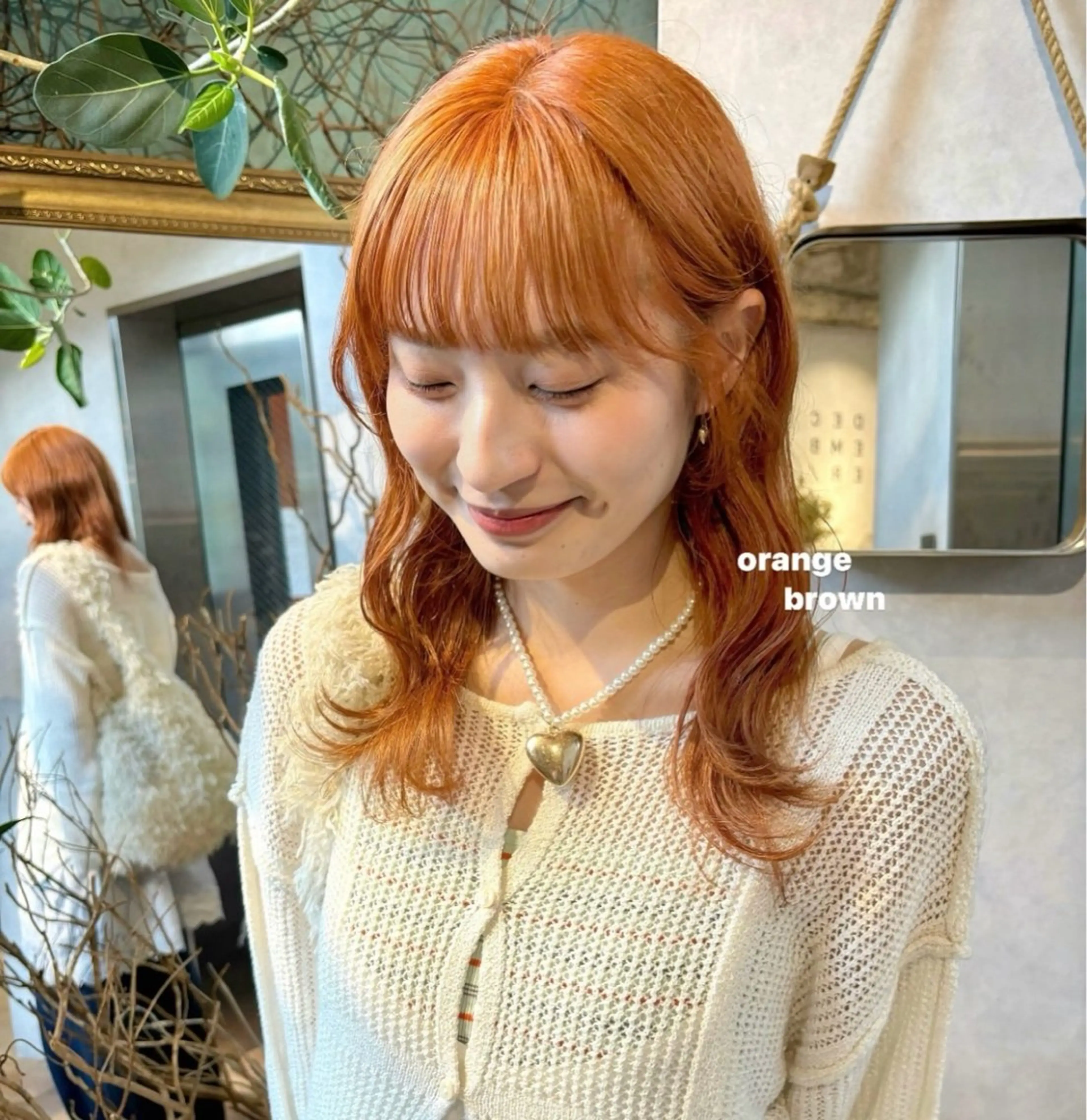 ミディアム カラー カットモデル募集 nanami‪ ꪔ̤のヘアスタイル