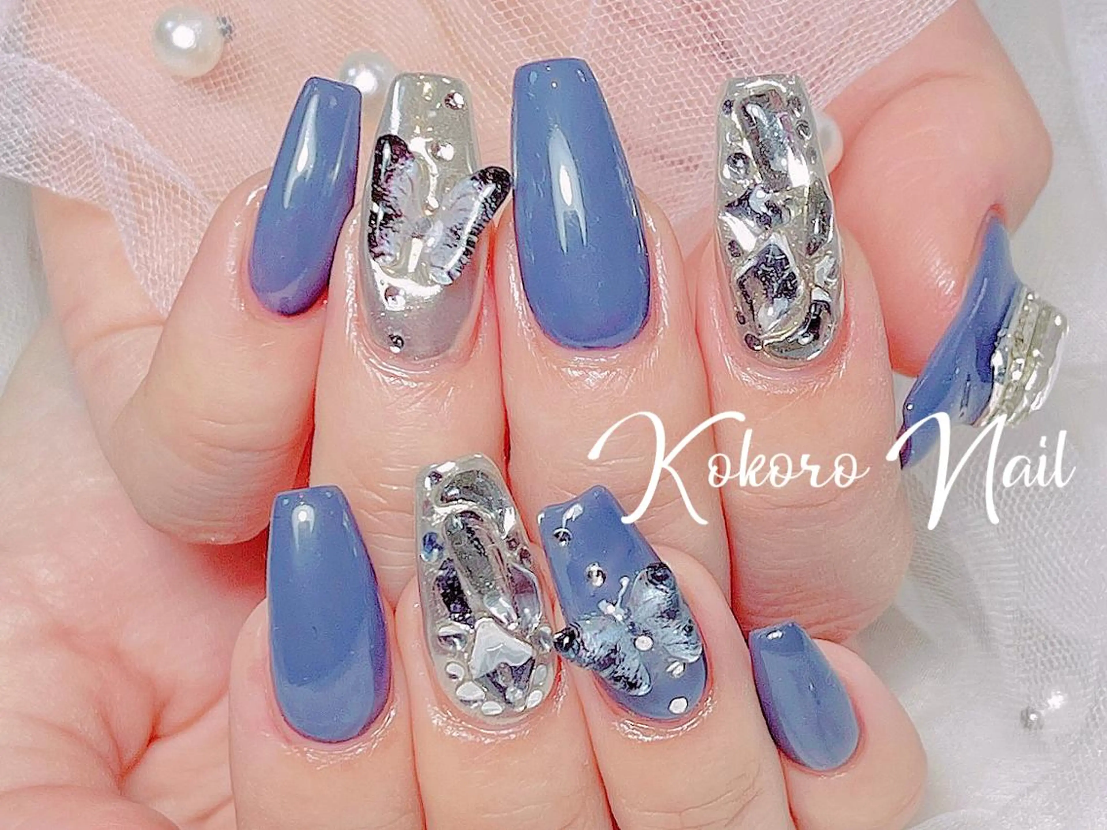 ネイル ハンドネイル ハンドケア 🎀ナナ 🎀のネイルデザイン