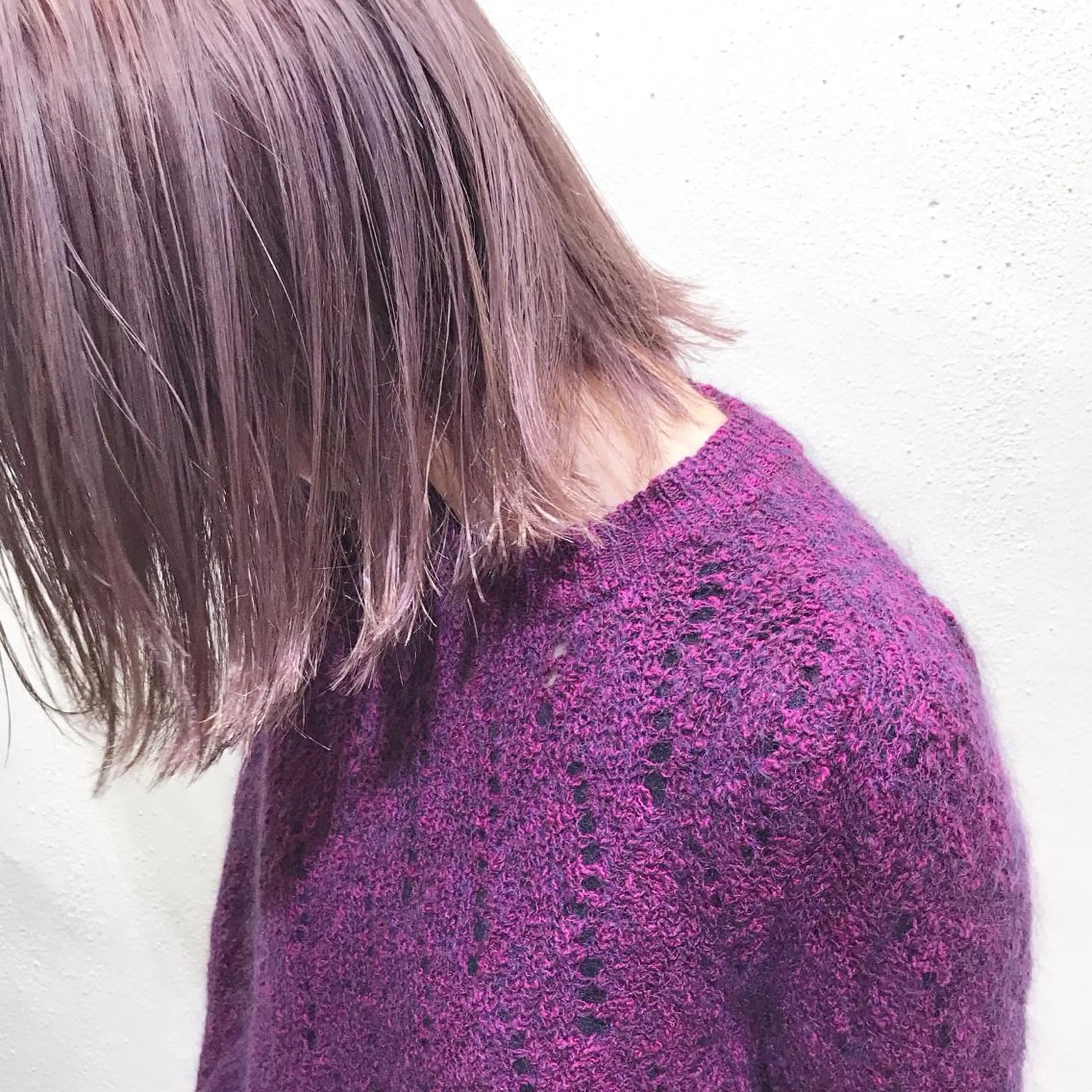 ミディアム カラー カット ヘアカラー トリートメント 下北沢 soiのヘアスタイル