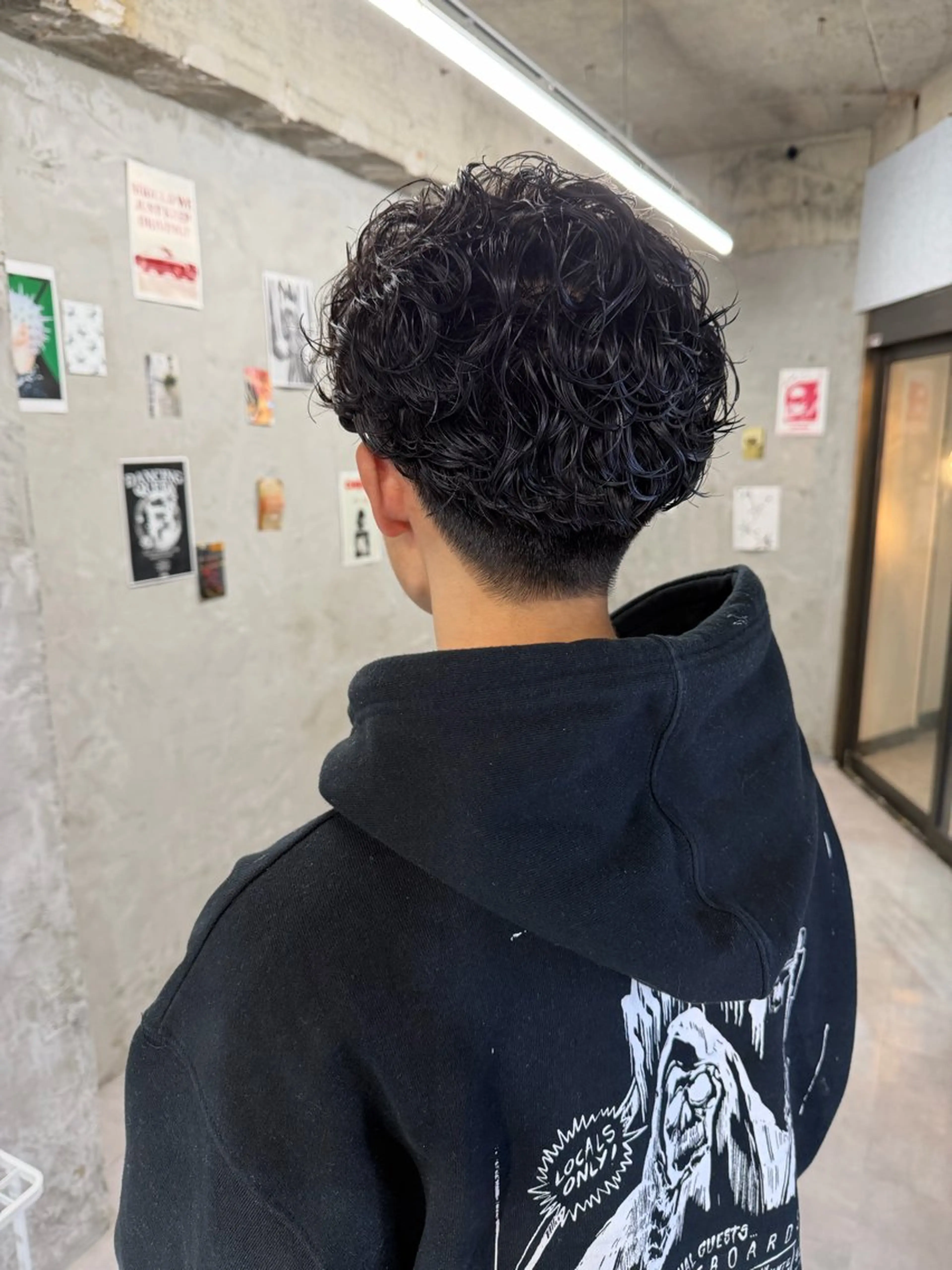 パーマ メンズ カット パーマ 透明感カラー/メンズ /ボブKanna🪄のヘアスタイル