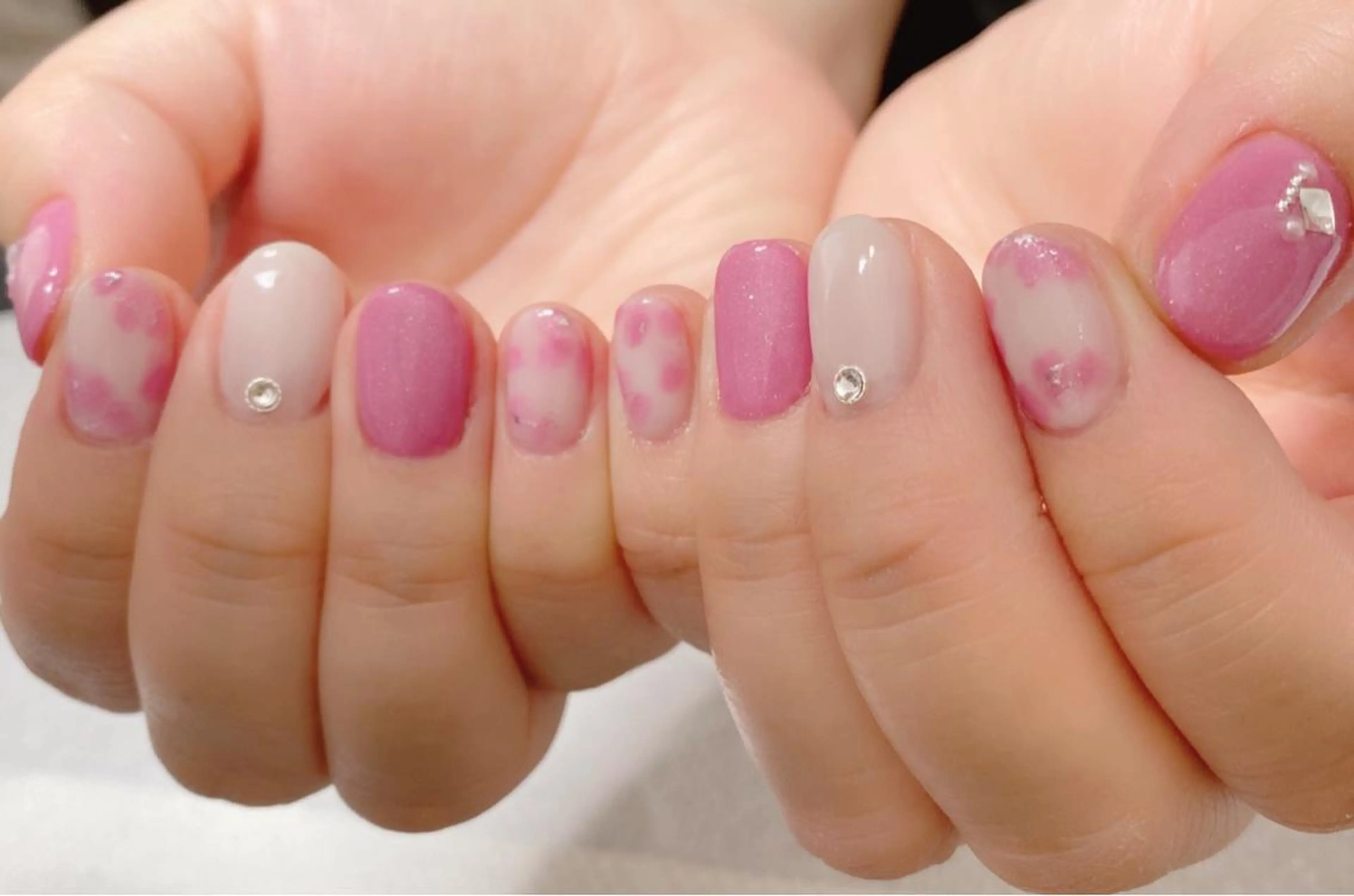 ネイル 春ネイル ハンドネイル ハンドケア u sのネイルデザイン