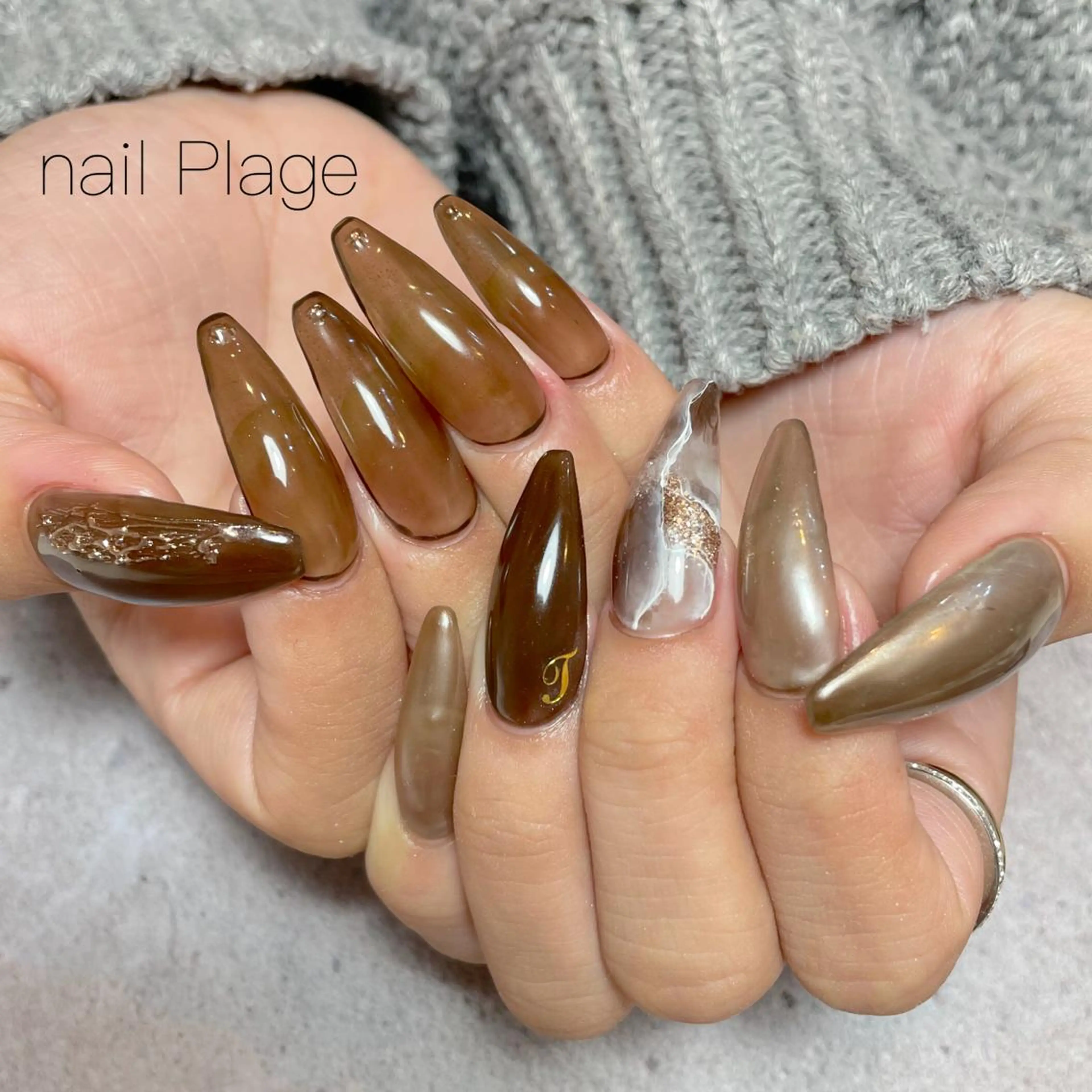 ネイル nail Plage Imai kanaのネイルデザイン