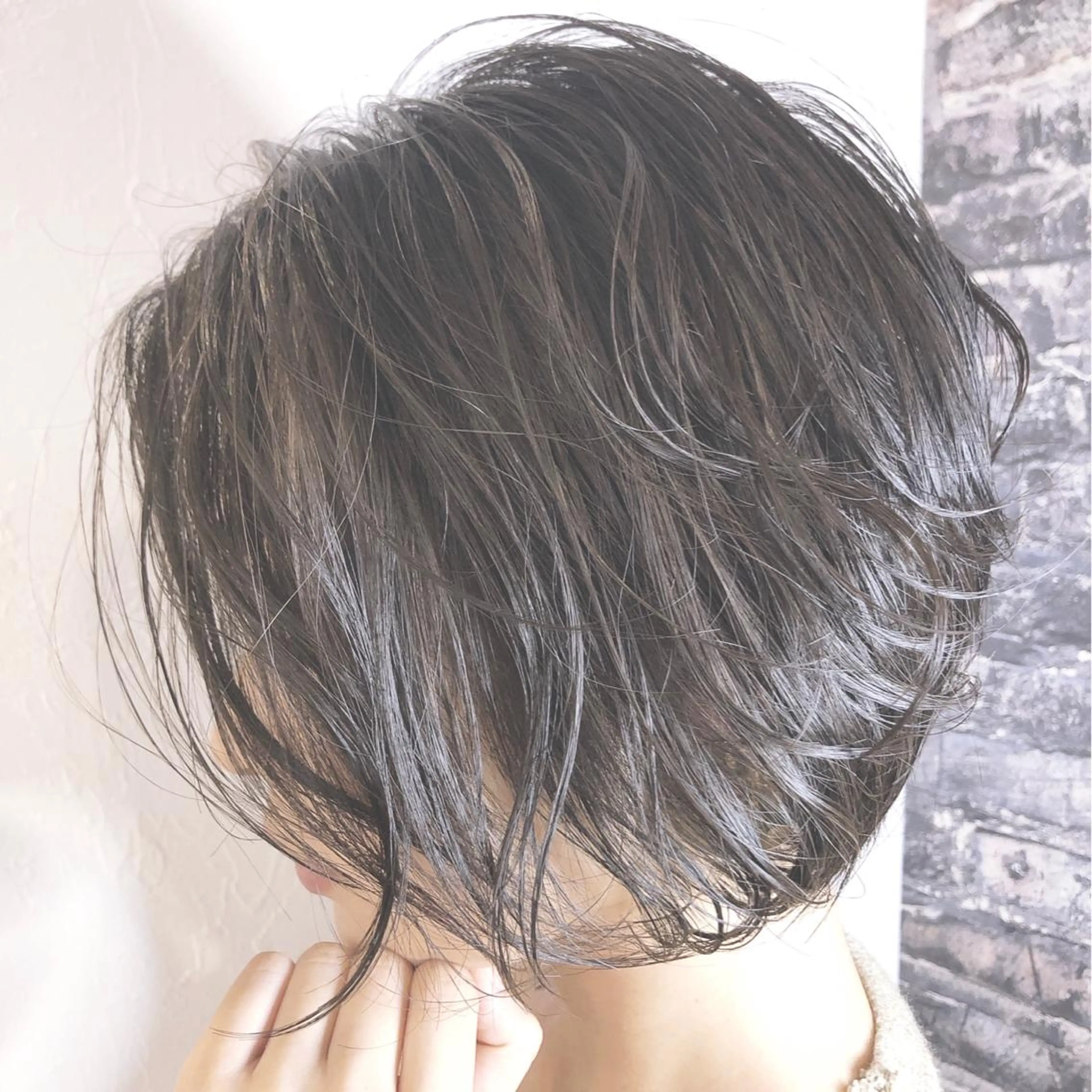 ショート カラー カット ヘアカラー m ā l o. マァロのヘアスタイル