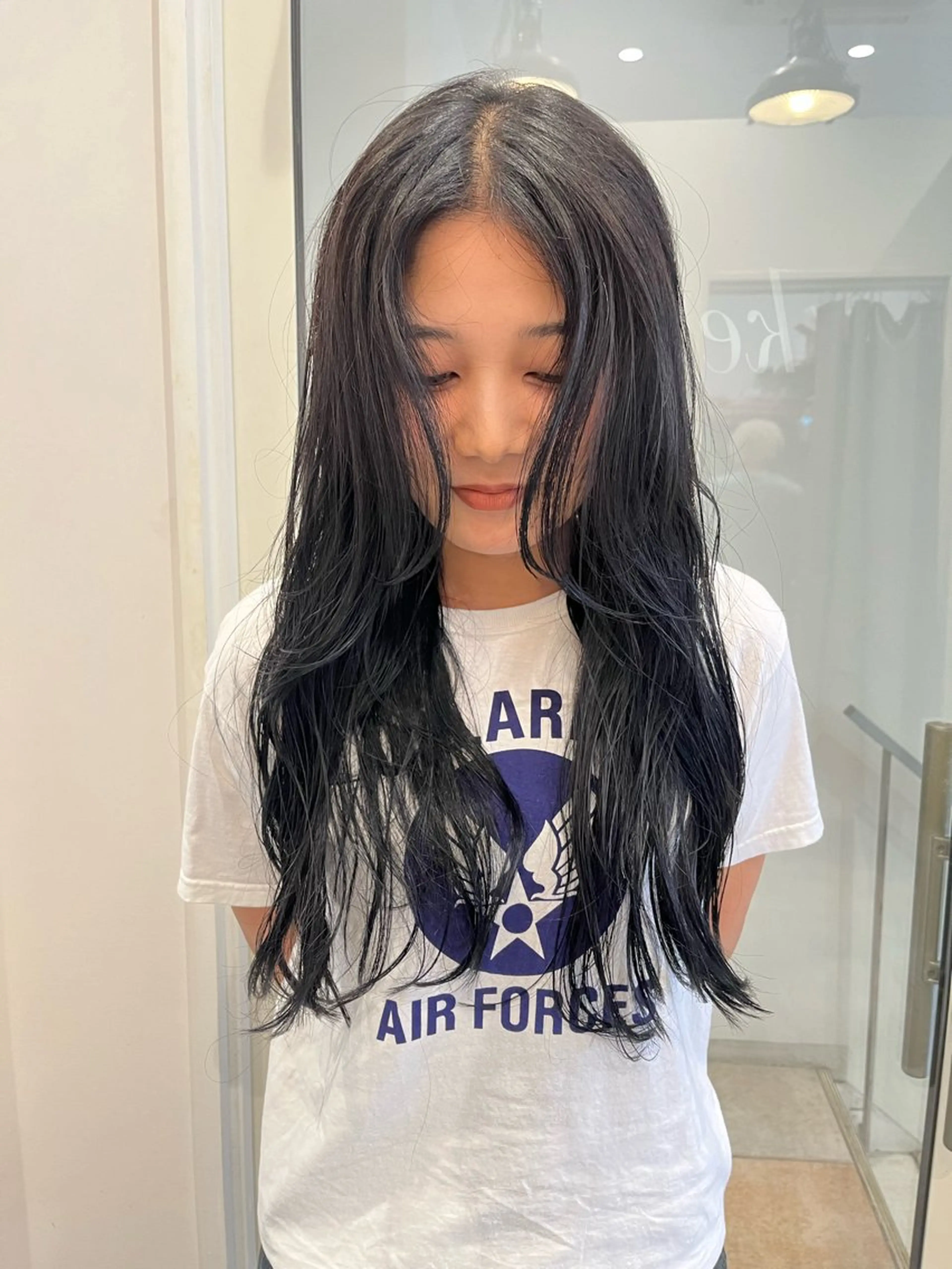 ロング カラー レイヤーカット カット ヘアカラー keshiki🦋 Nanaのヘアスタイル