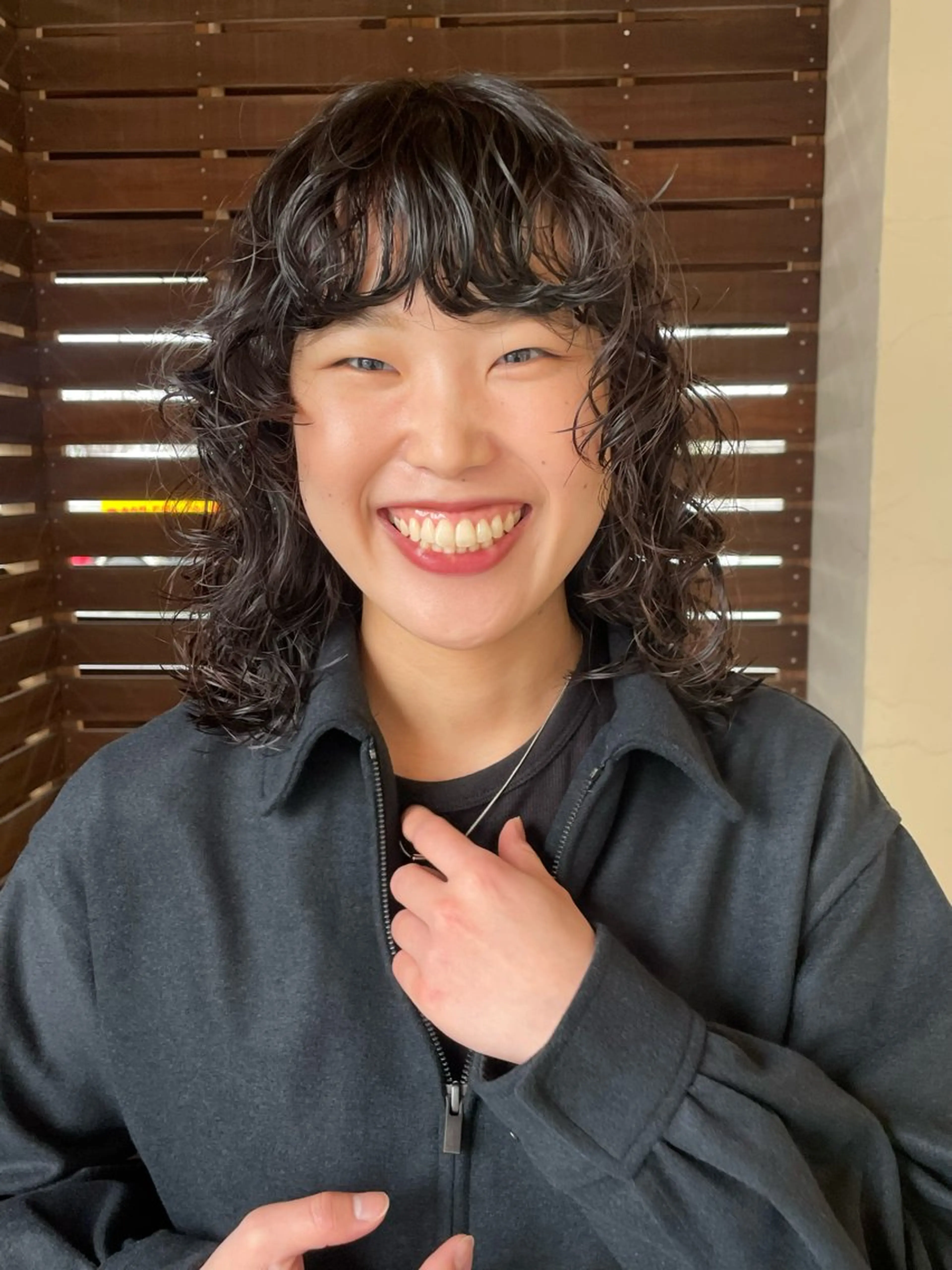 ショート パーマ カット パーマ GUESTs所属・優音 /YUi/パーマのヘアスタイル