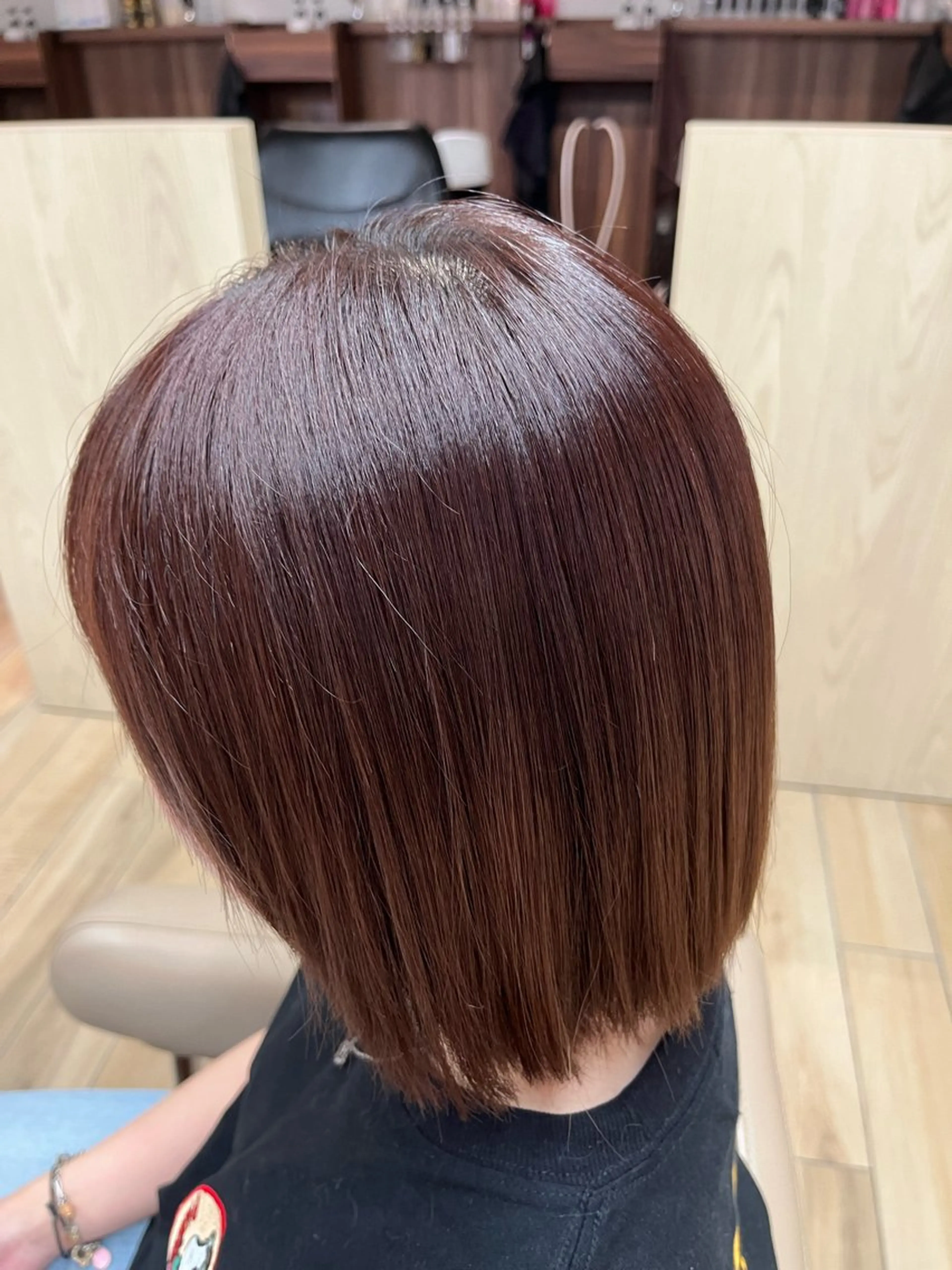 ミディアム カラー 稲垣 舜典のヘアスタイル