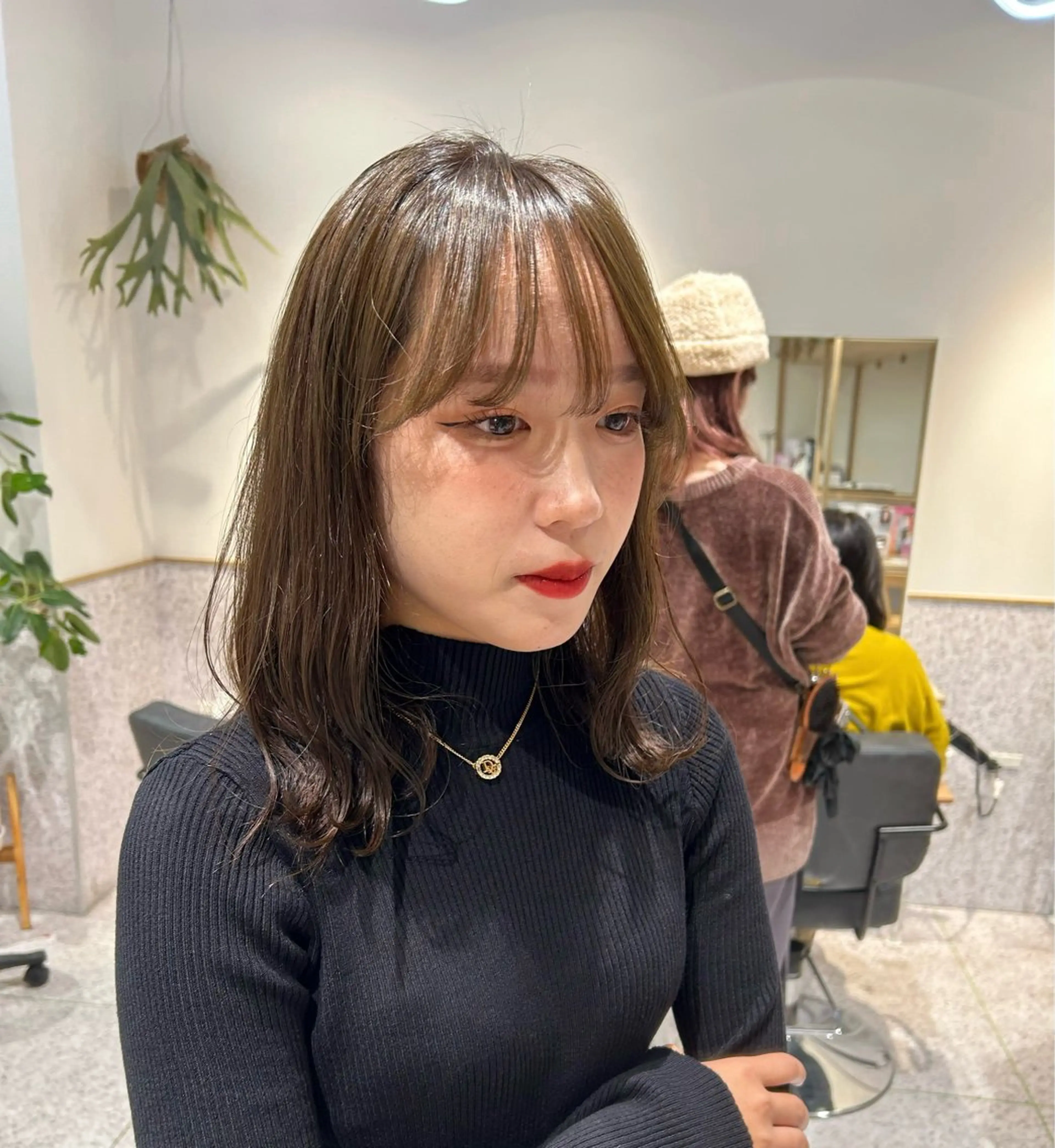 セミロング カラー ヘアアレンジ ヘアカラー トリートメント ♡ハイトーン★ ネイル/しの♡のヘアスタイル