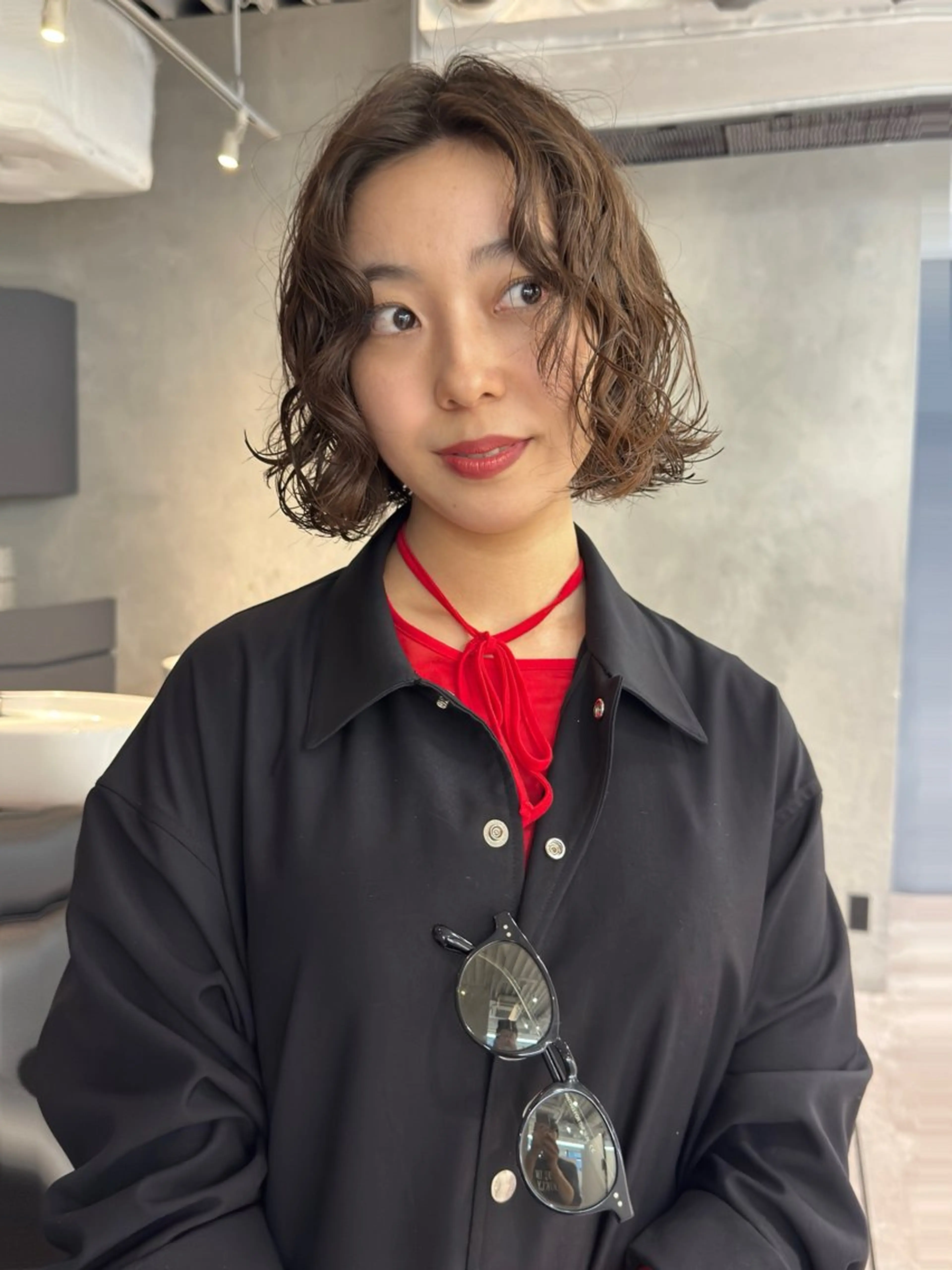 ショート ボブ カット パーマ 🌿【パーマ美容師】 カイチ🌿のヘアスタイル