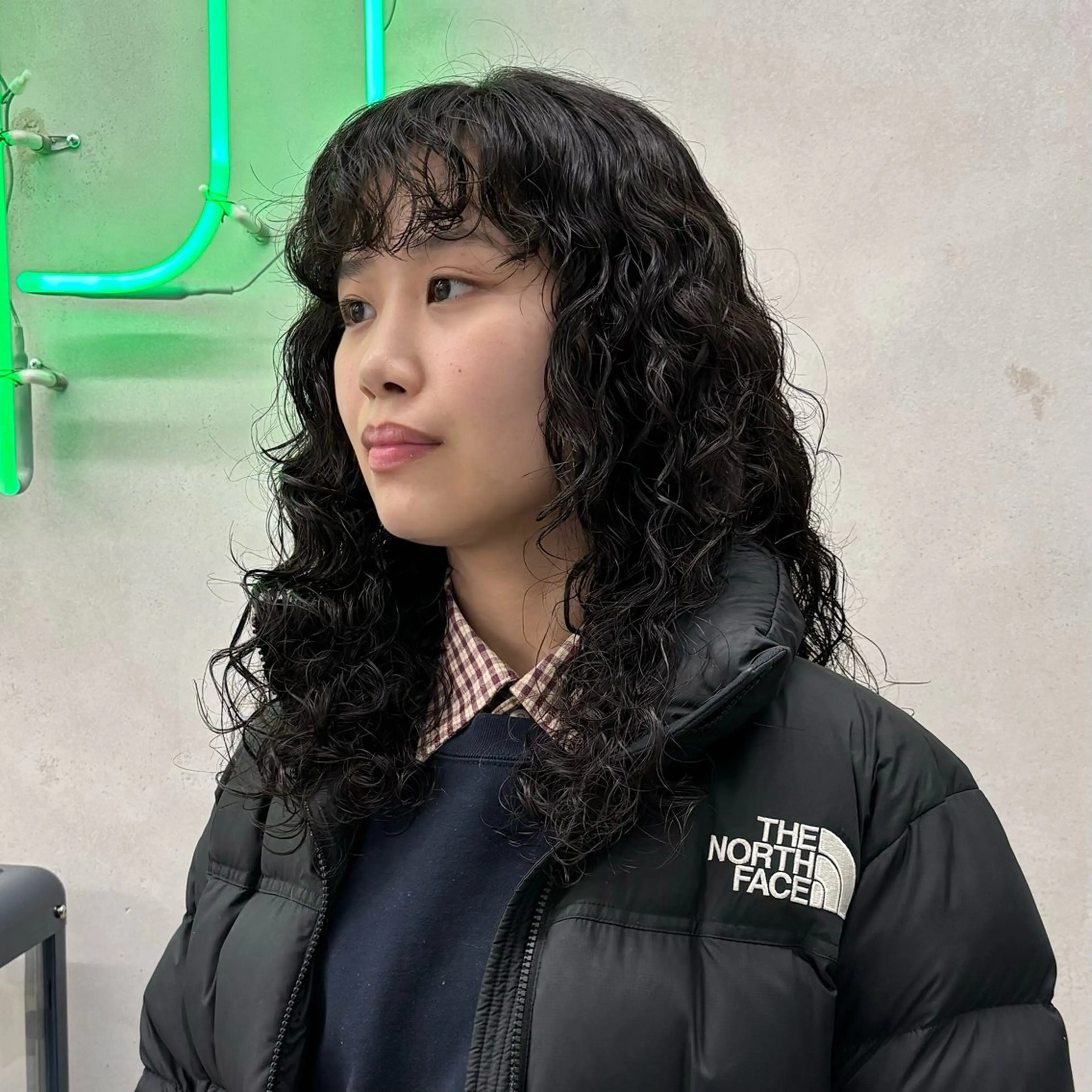 ロング パーマ 谷井 実結樹のヘアスタイル