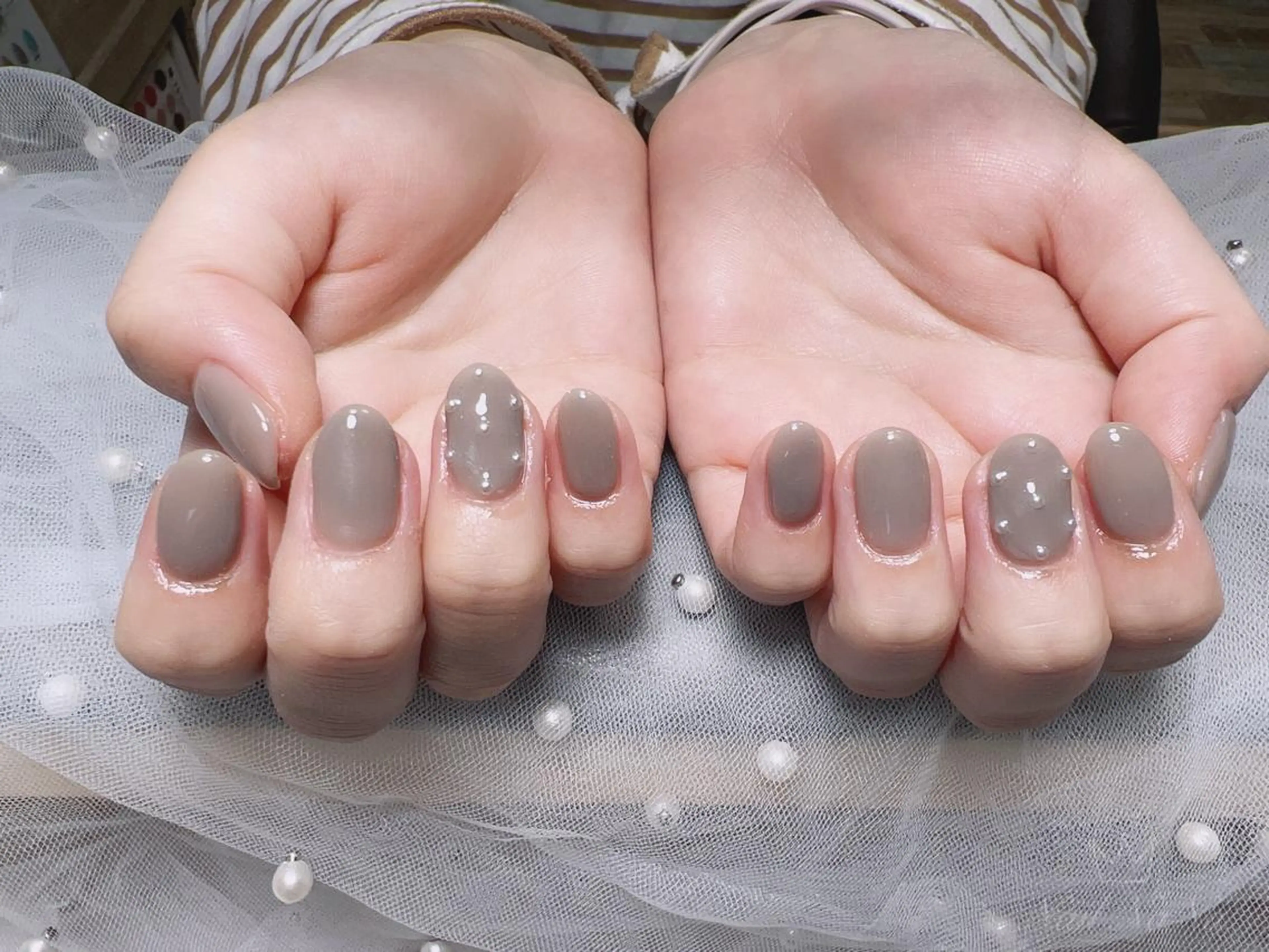 ショート カラー ネイル ハンドネイル Nail NaNaのネイルデザイン