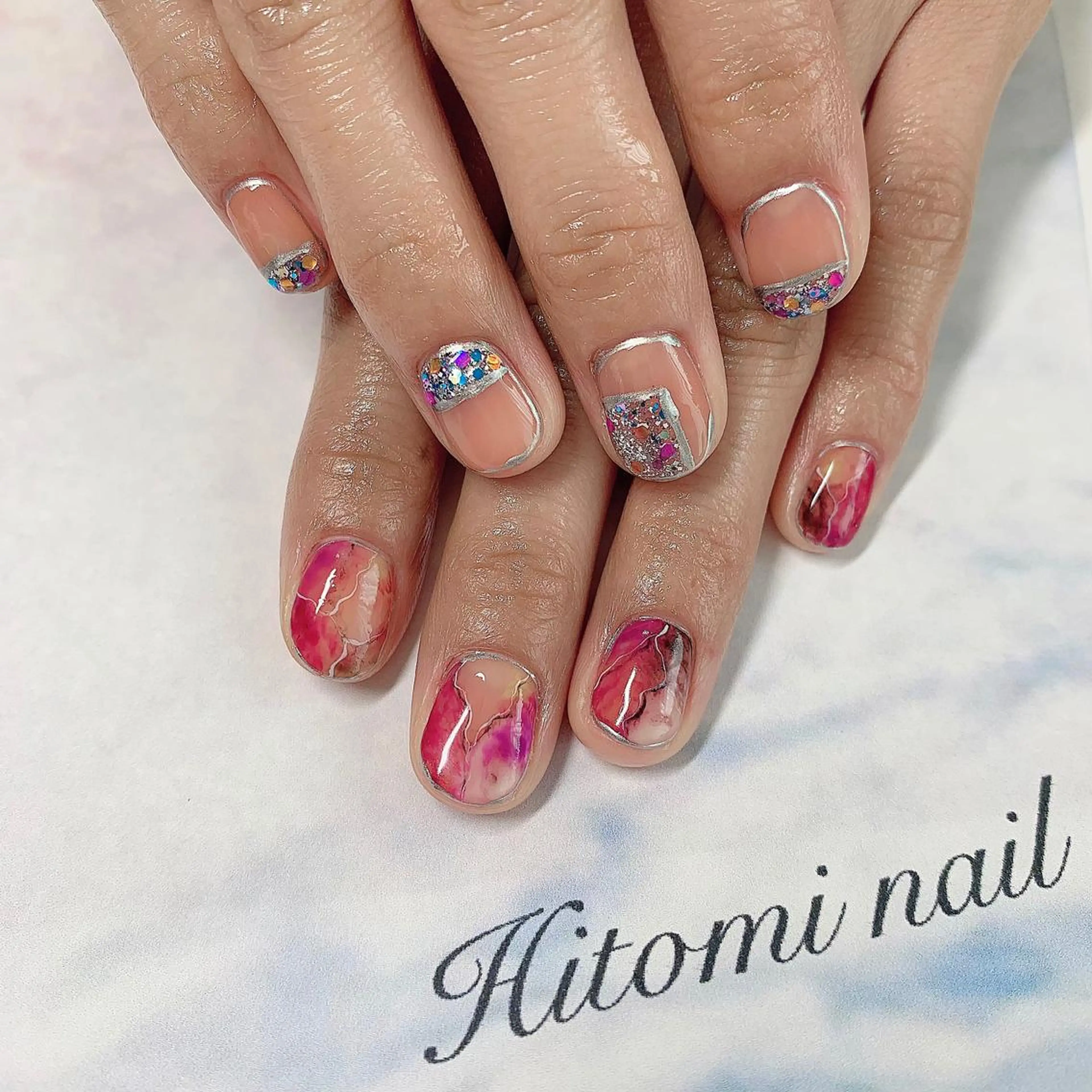 ネイル 大澤 瞳のネイルデザイン