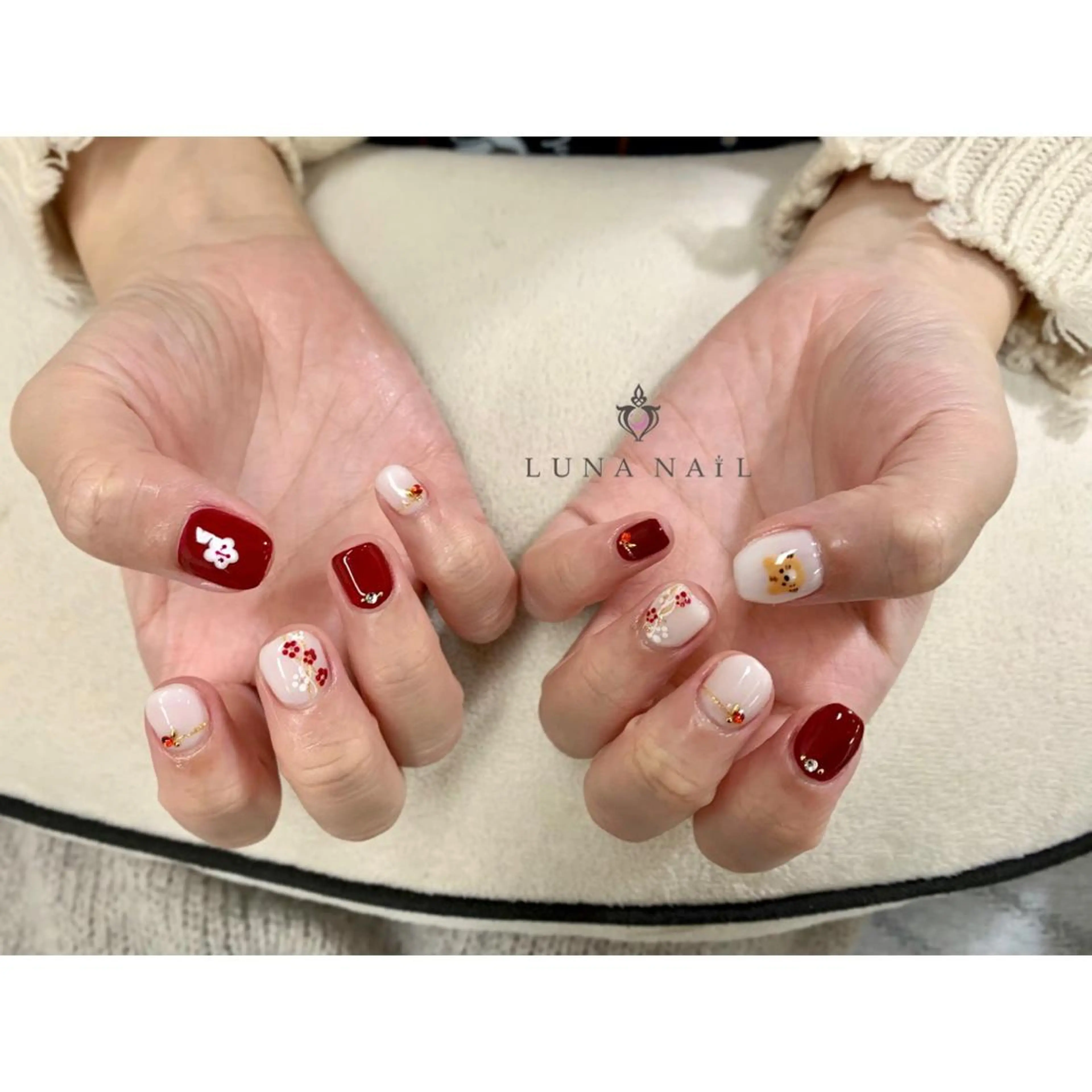 ネイル ハンドネイル アトリエ　ミモザ所属・いまむら あかりのネイルデザイン