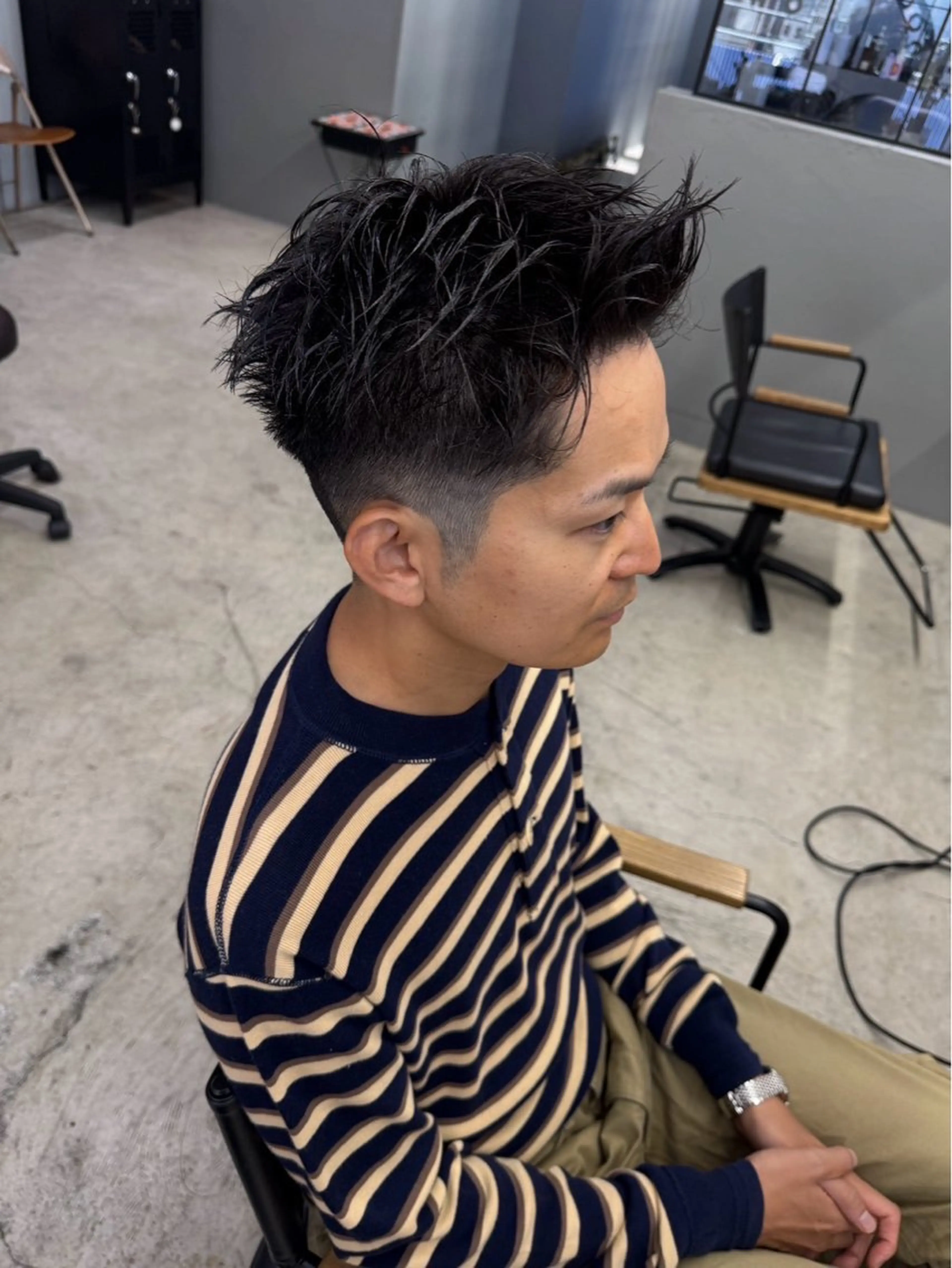 ショート メンズ メンズ専門サロン wokeのヘアスタイル