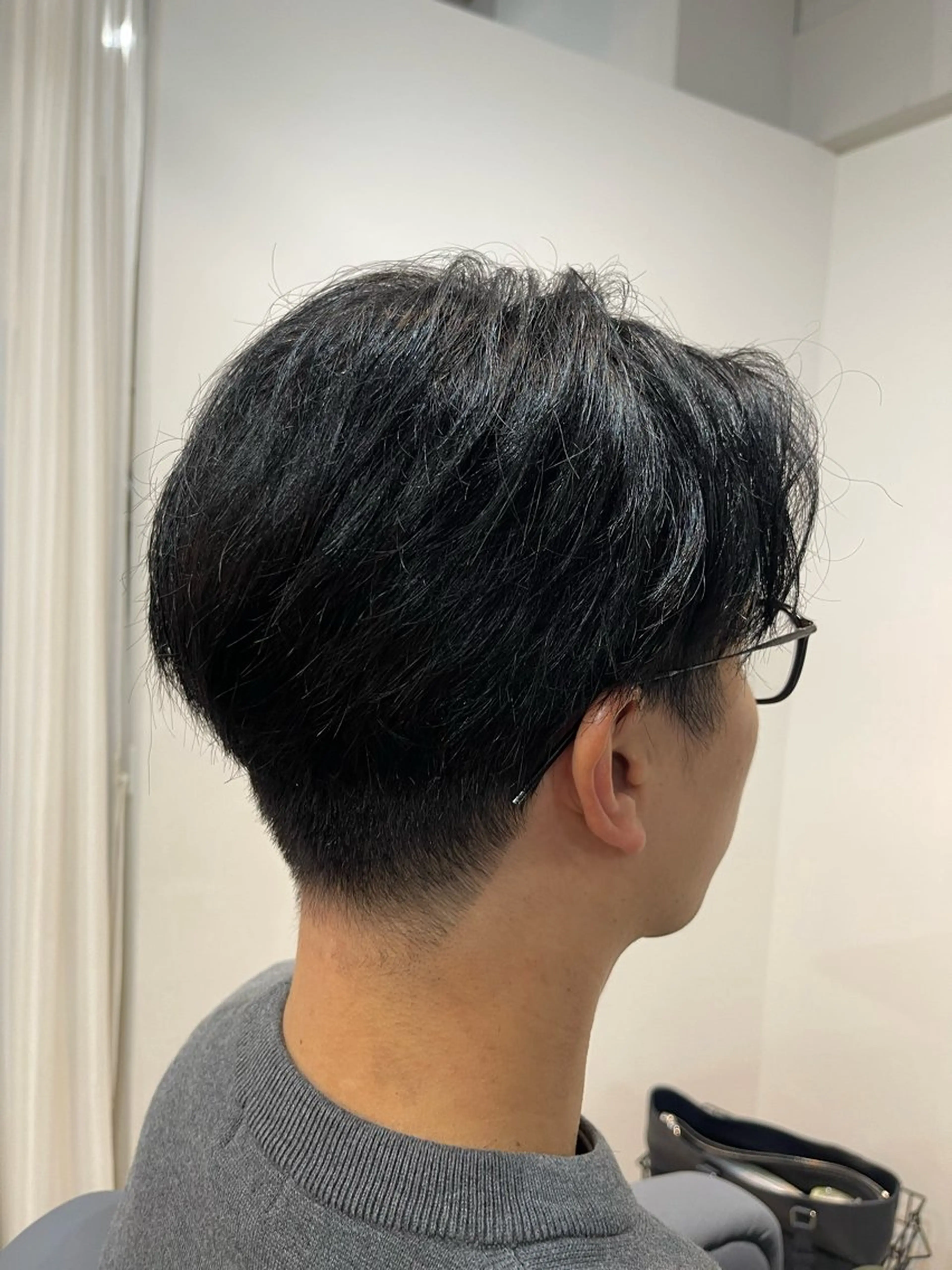 ショート メンズ ショートヘア AID_都立大学所属・林 亮太/ メンズ/メンズパーマのヘアスタイル