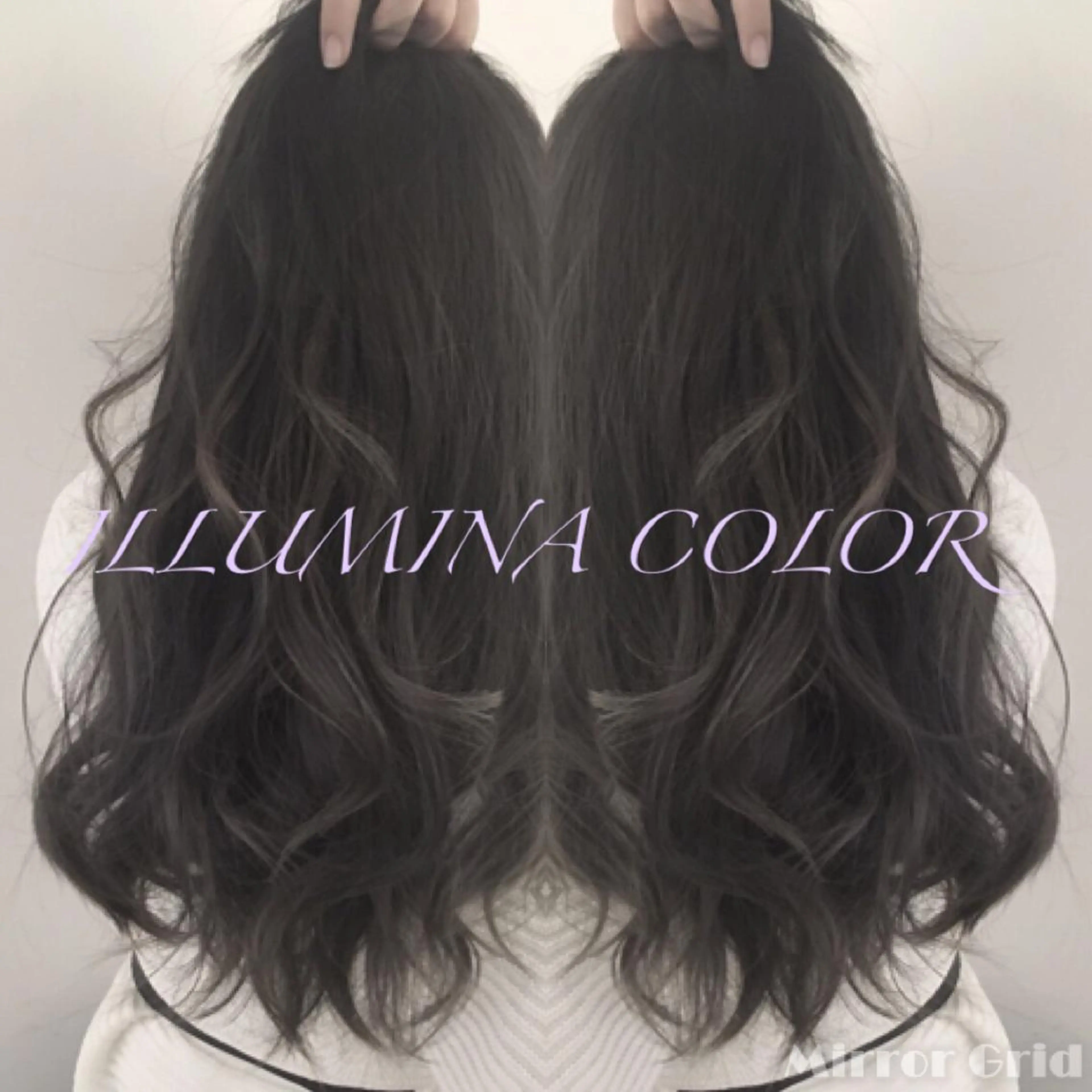 セミロング カラー イルミナカラー due hair 京都駅前店 MILBON オージュア認定サロン【デューヘアー】所属・ハイトーンブリーチ 土坂　由志【京都】のヘアスタイル