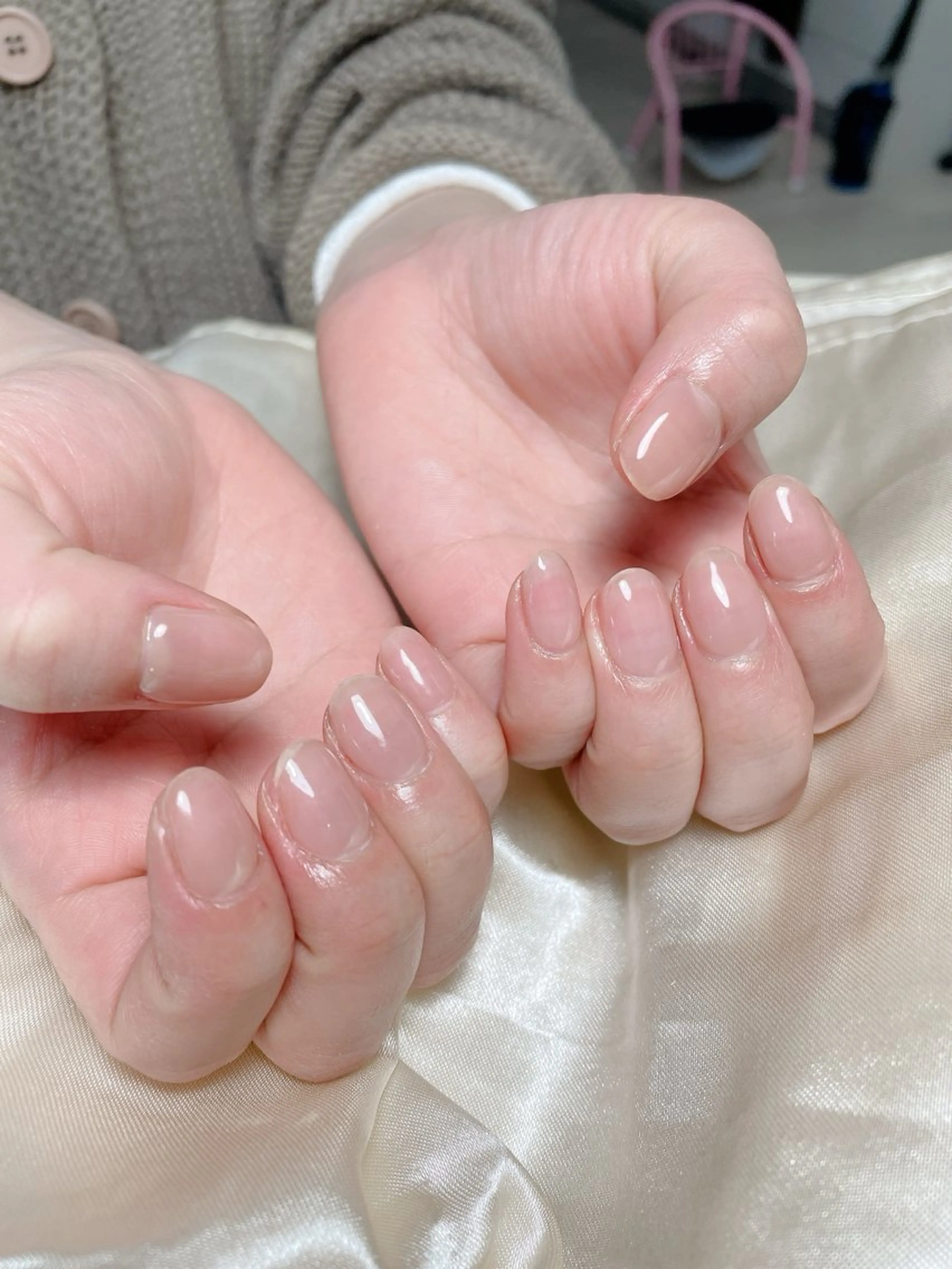 ネイル ワンカラーネイル Guranail Satoのネイルデザイン