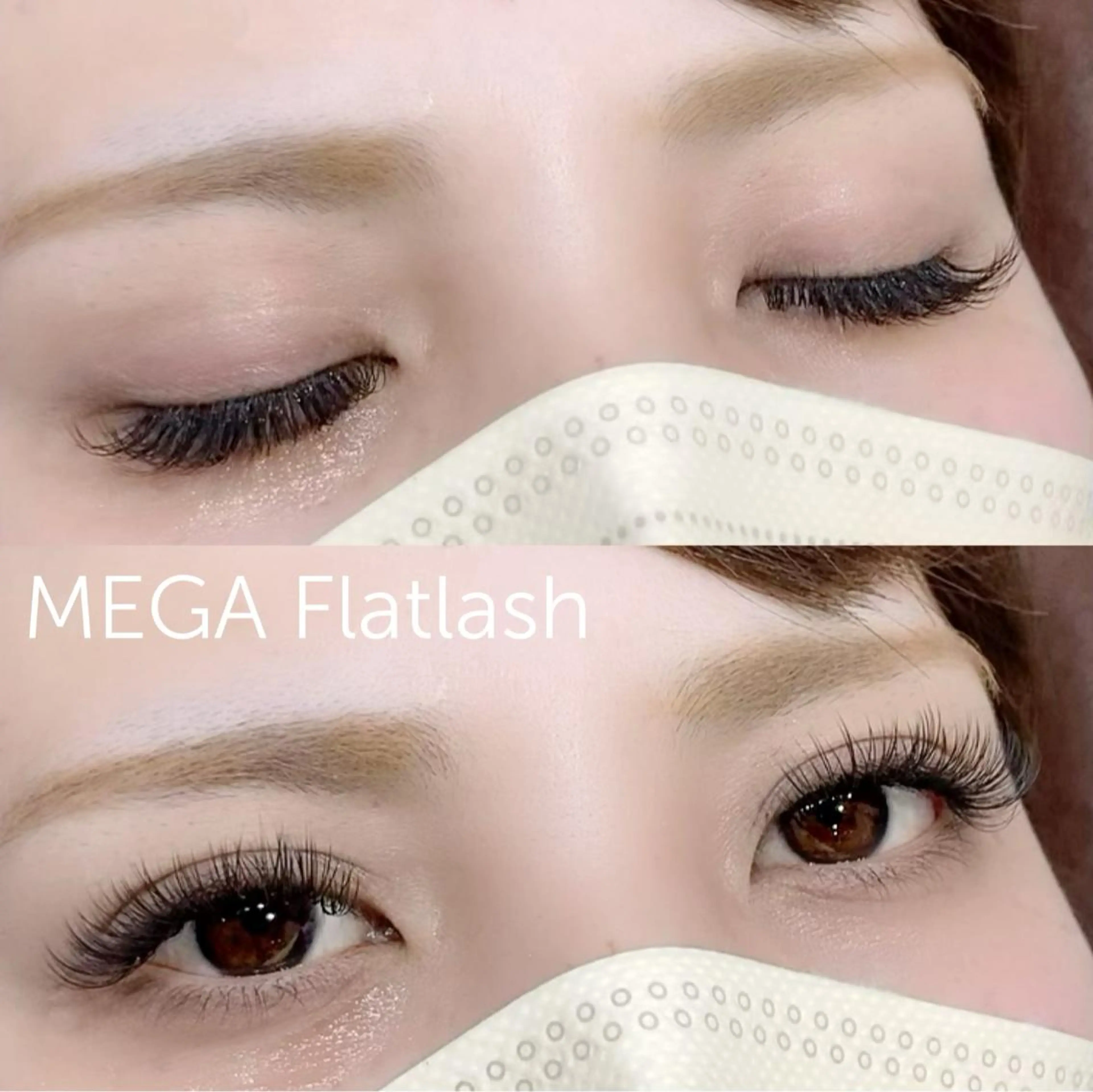 マツエク・マツパ フラットラッシュ P&Eまつげ専門 ★駅前店のマツエク・マツパデザイン