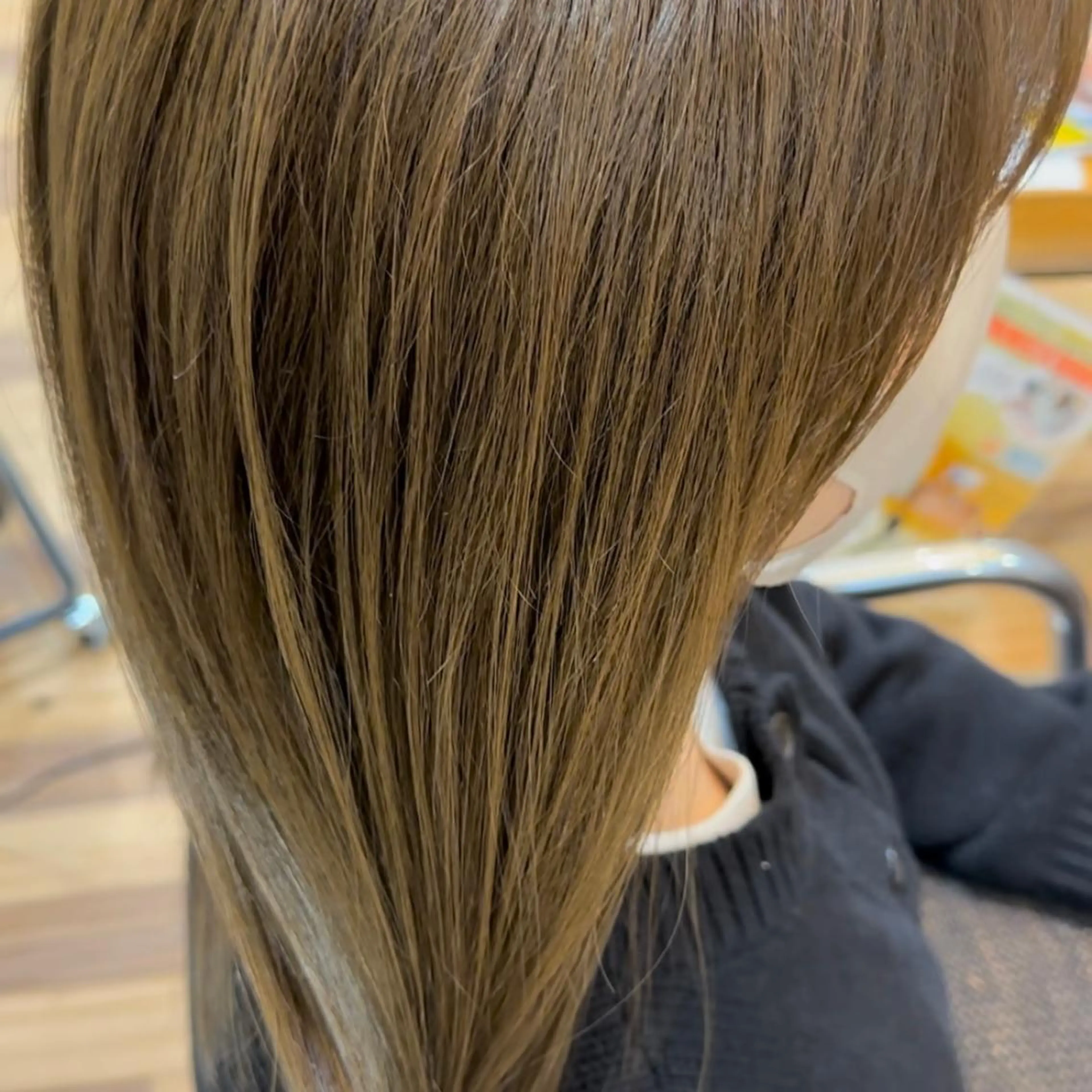 ミディアム カラー ベージュカラー イエローカラー lelu所属・lelu / 佐々木のヘアスタイル