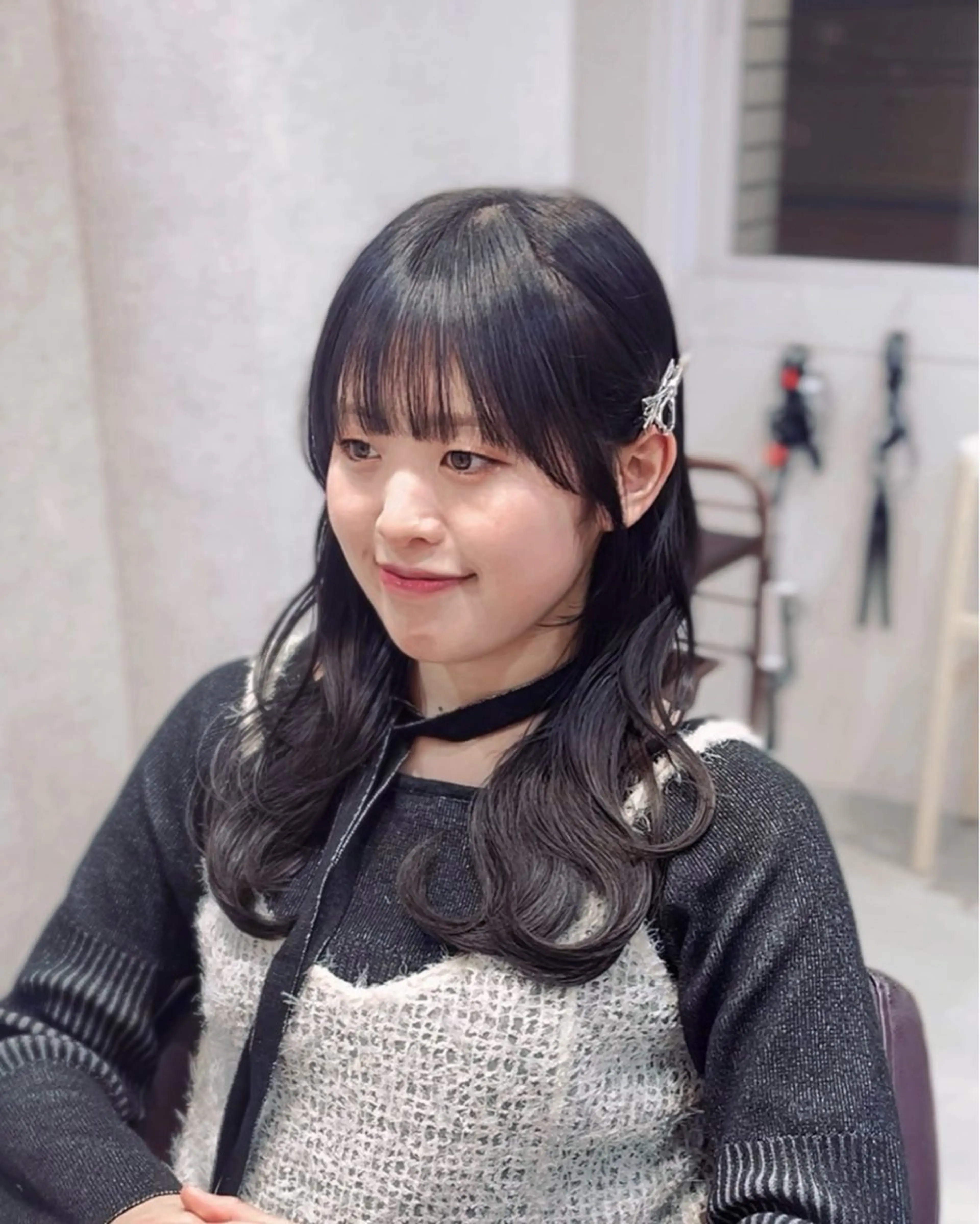 ロング カラー suzuka/透明感 カラー 美髪縮毛矯正のヘアスタイル