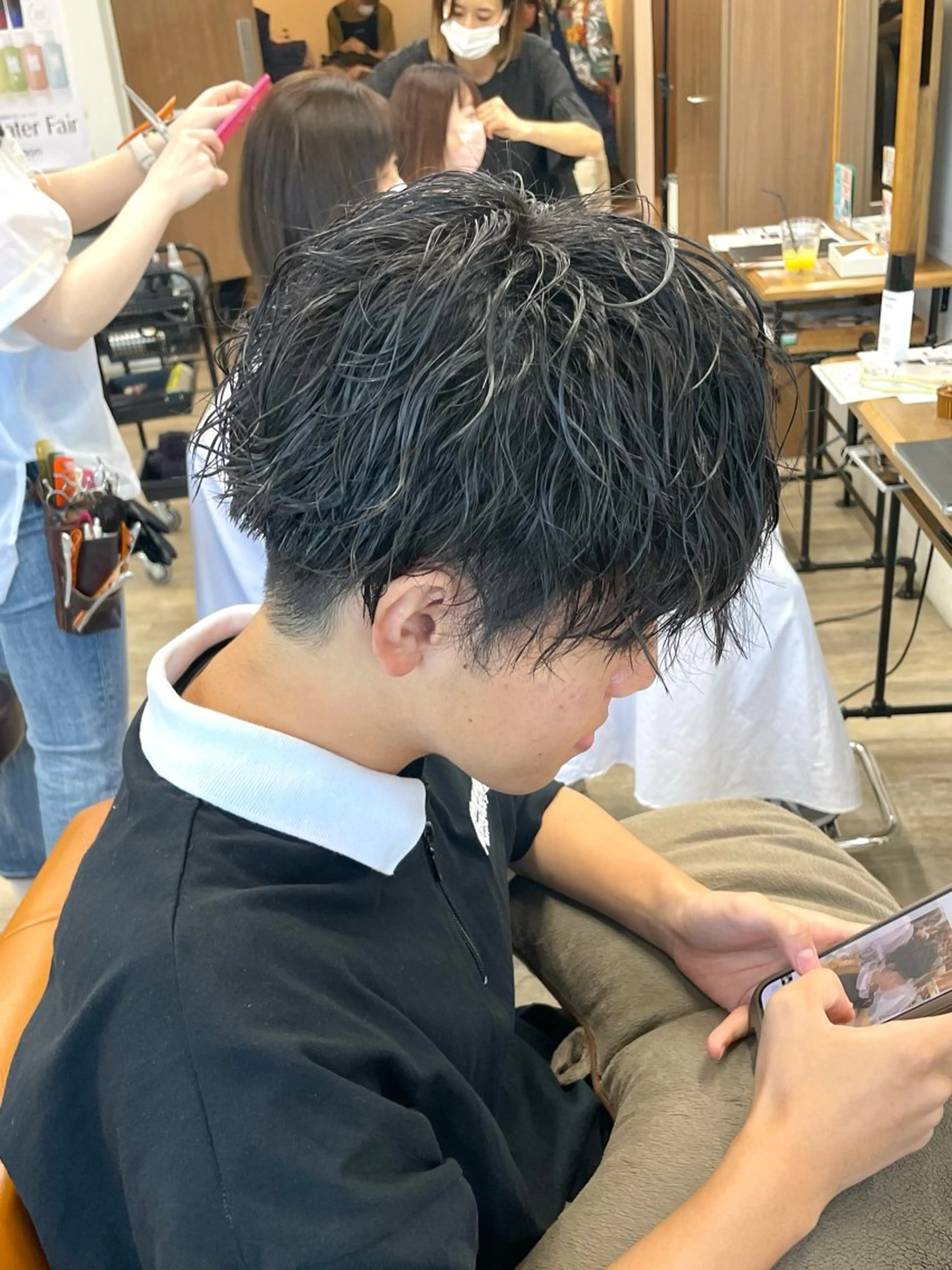 メンズカットパーマ🧑‍🦱の写真