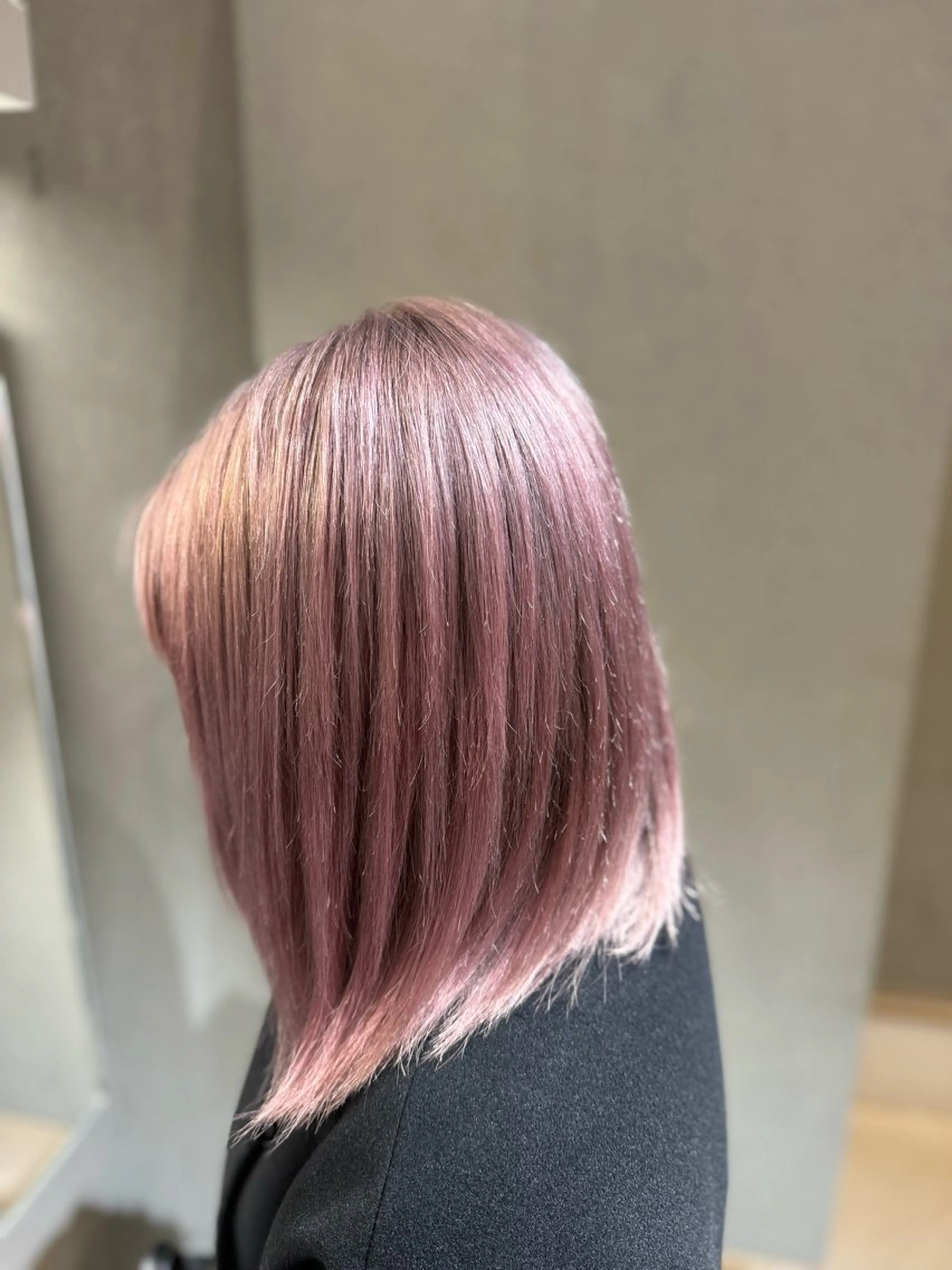 ミディアム ヘアカラー トリートメント 🐹 Mio / 艶髪/縮毛矯正🍎のヘアスタイル