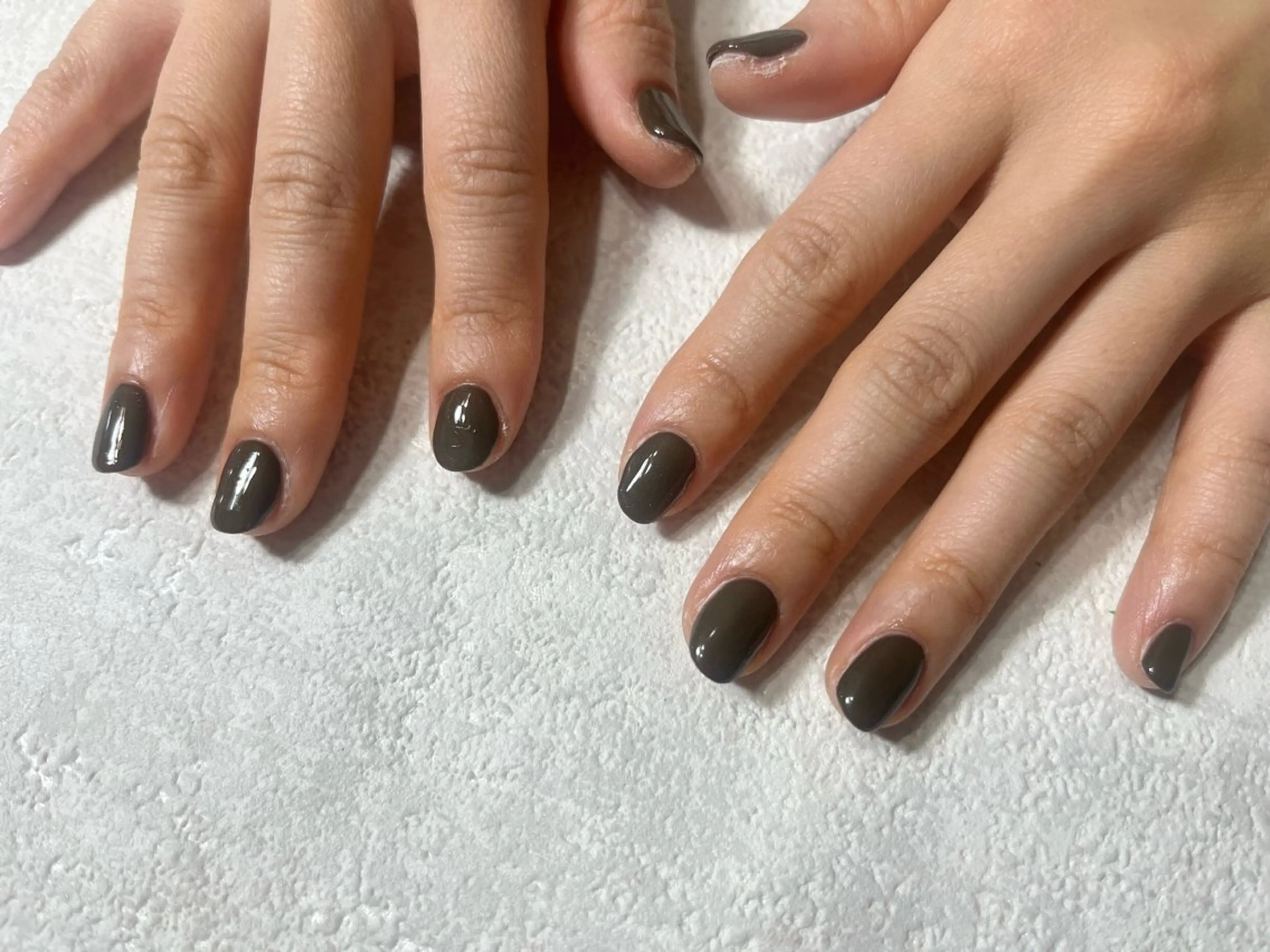 ネイル オーロラネイル フットネイル フレンチネイル ジェルネイル 韓国ネイル kikinail 溝の口のネイルデザイン