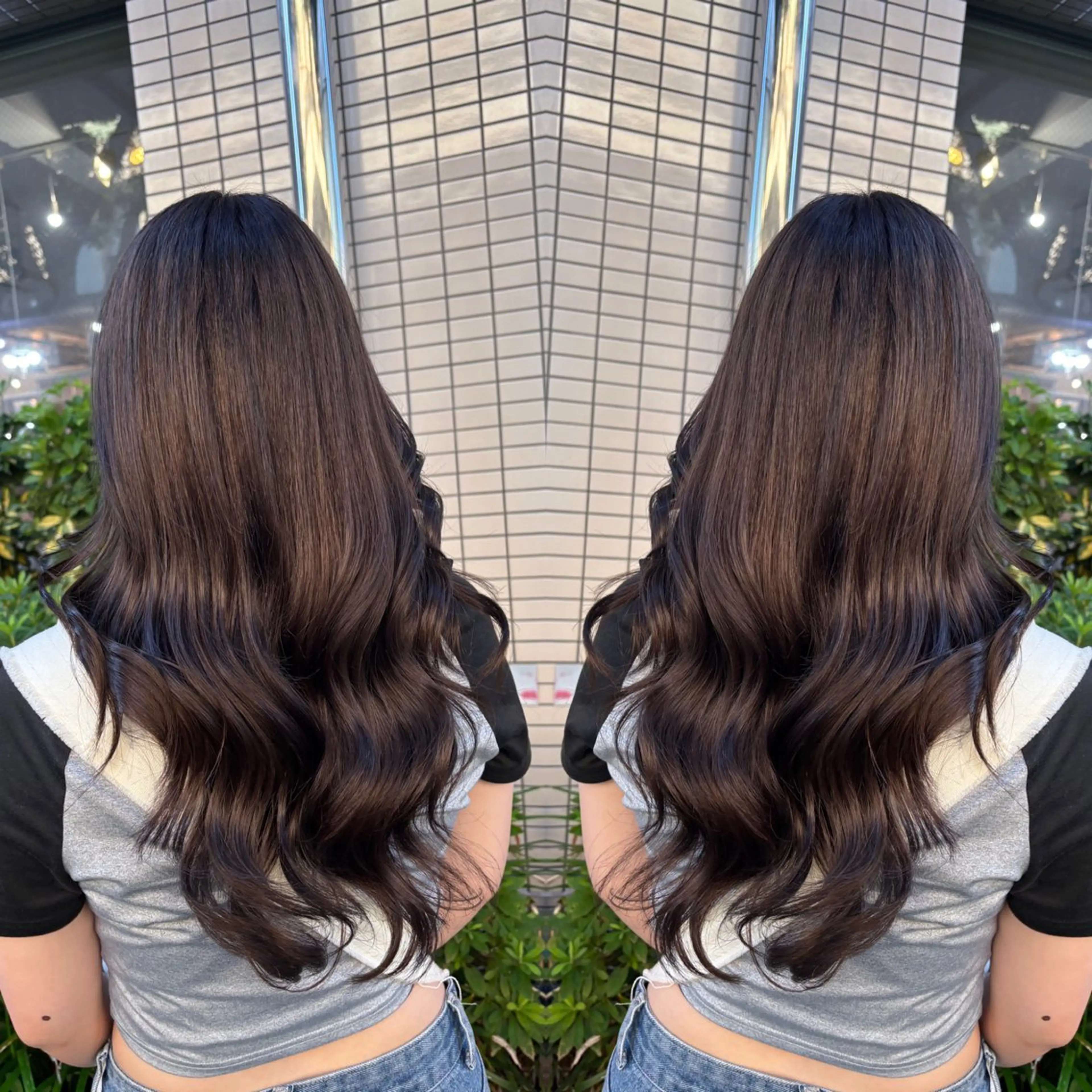 ロング カラー ☻モエカ/ハイトーン アレンジ☻のヘアスタイル