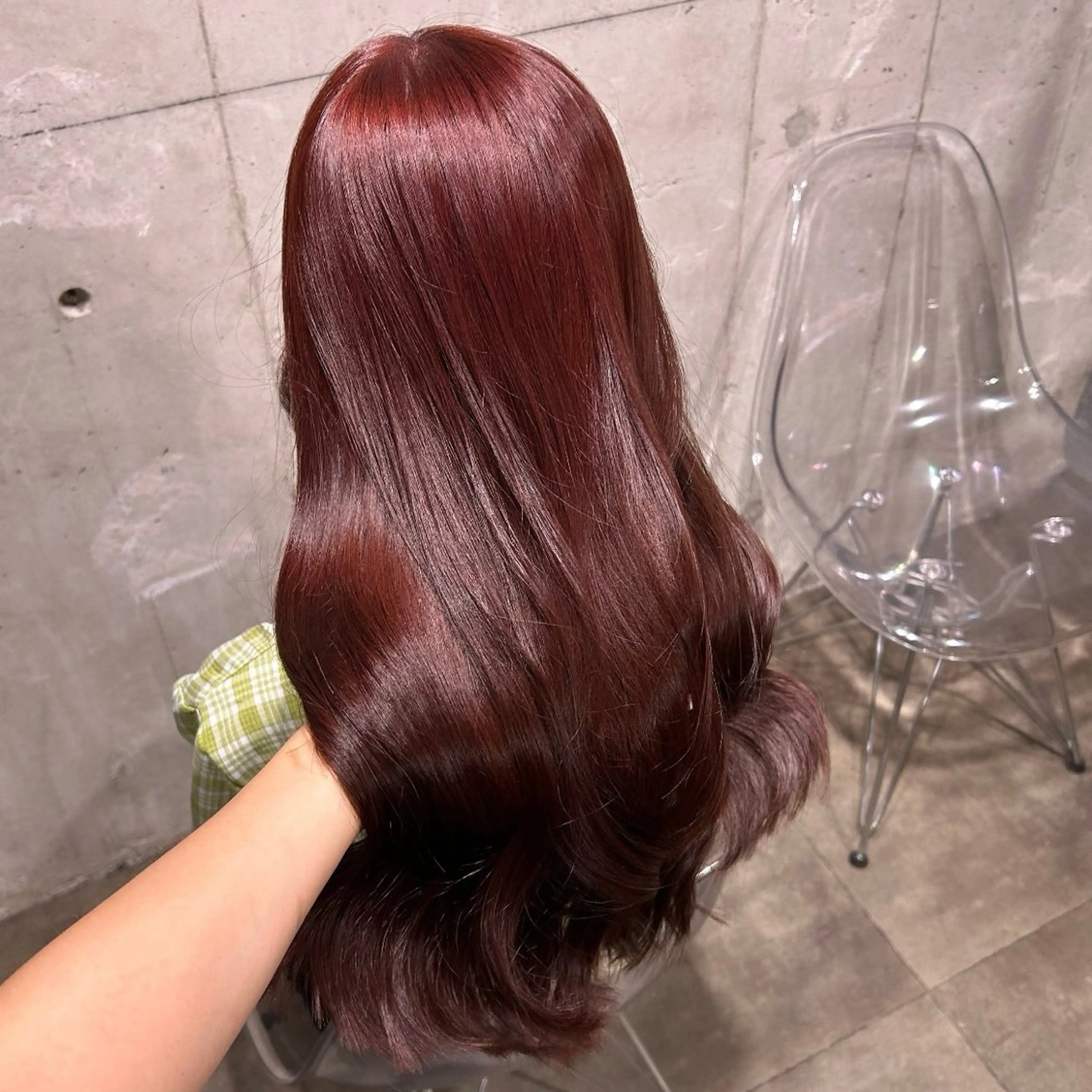 ロング IS所属・横浜美容室/透明感 カラー/レイヤーのヘアスタイル