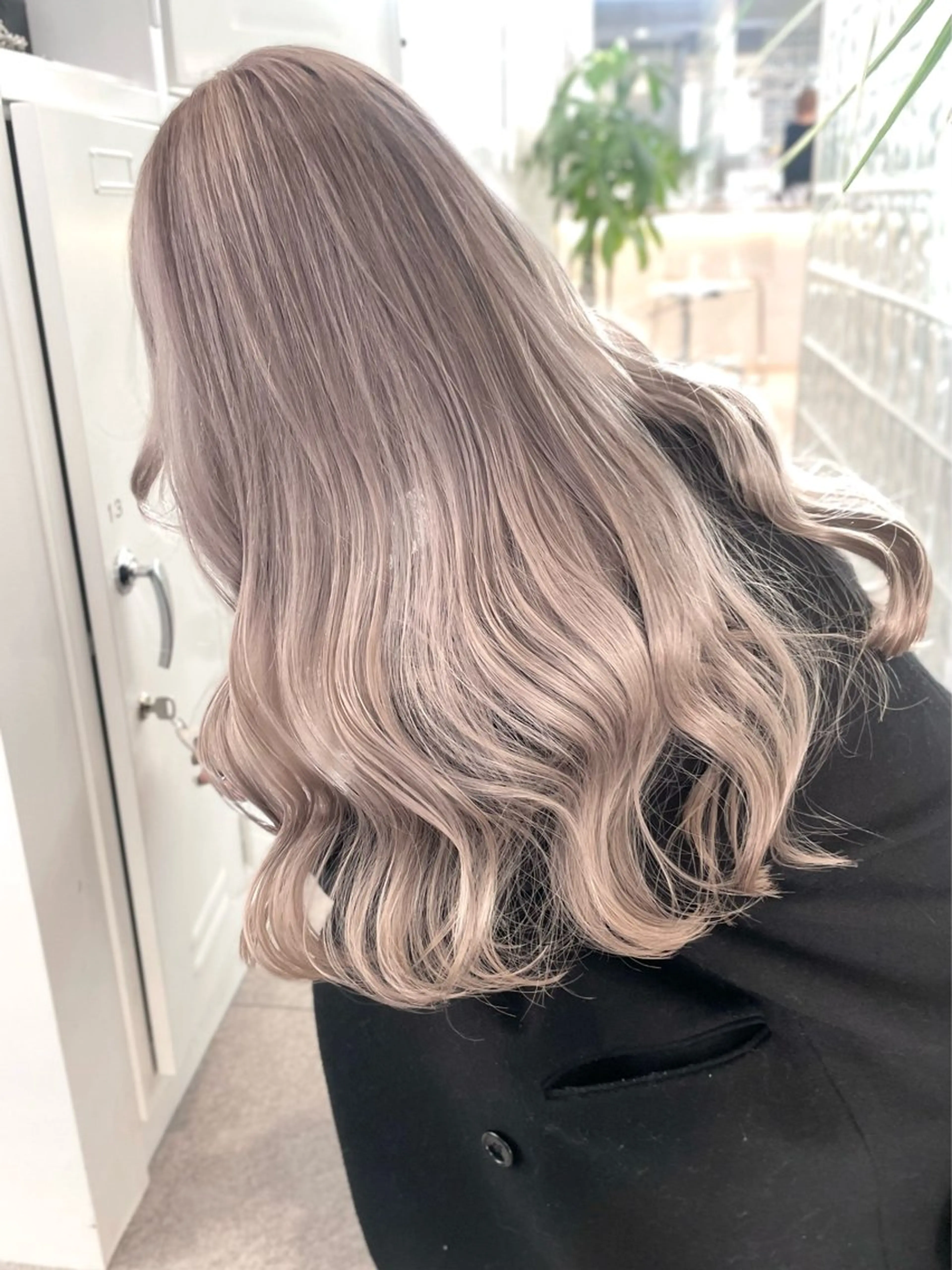 ロング カラー cinq   PROJECT所属・ミルクティーベージュ /ボブ/あげは🎀のヘアスタイル