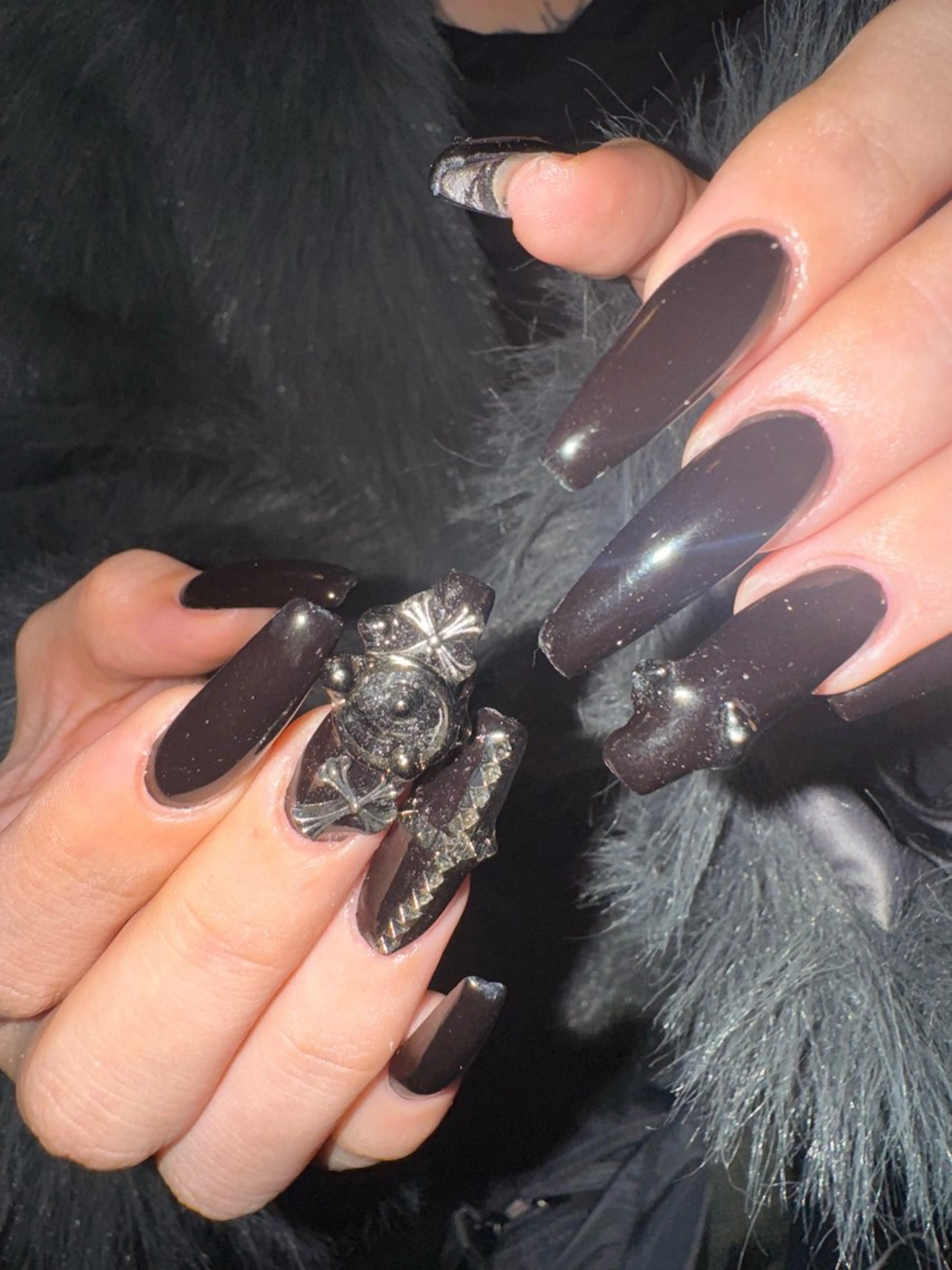 ネイル ハンドネイル MITSUKI🪡 海外/個性派/ロングのネイルデザイン