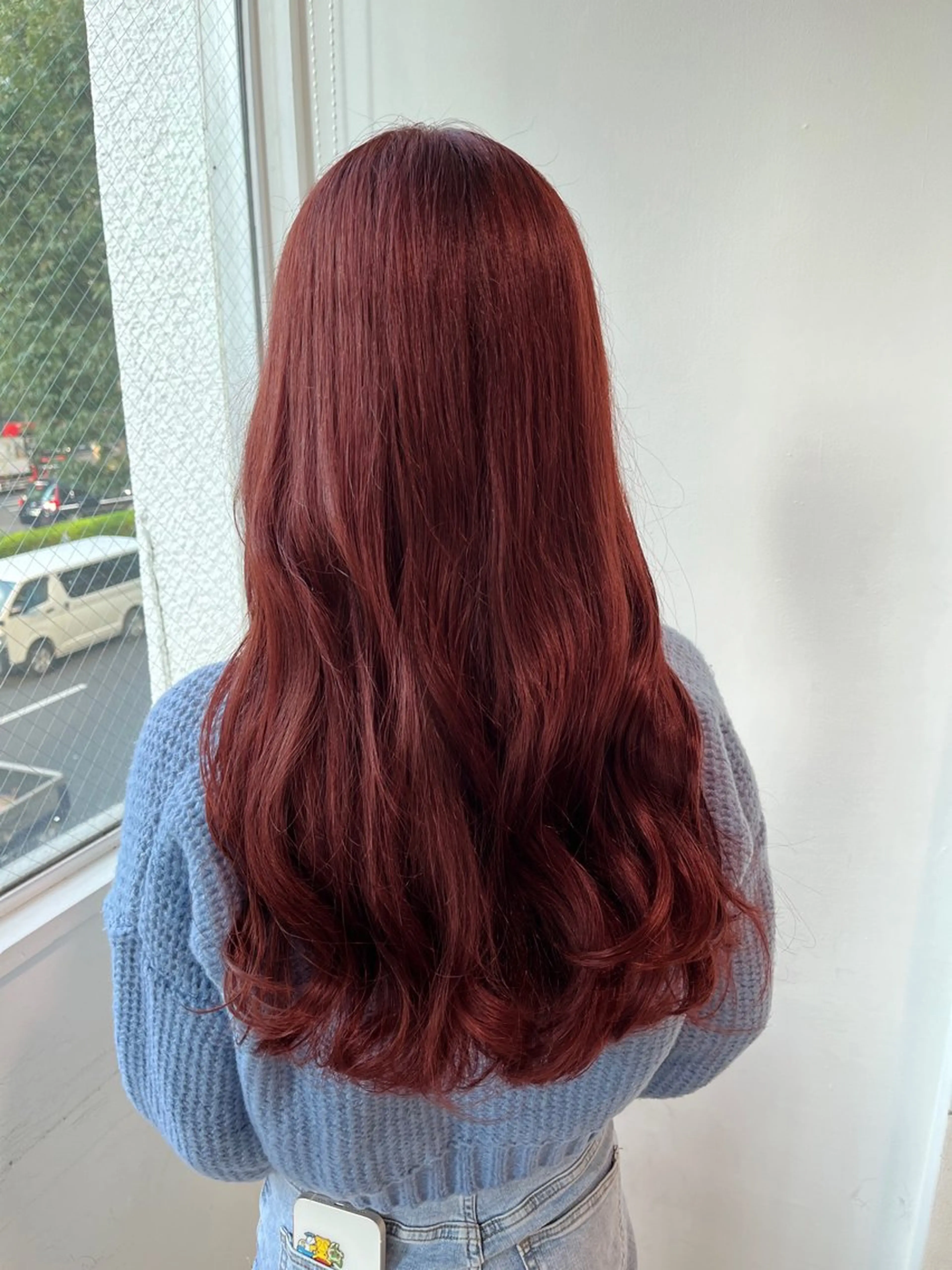 ロング カラー 縮毛矯正/ハイトーン /パーマ/前原汐🎐のヘアスタイル