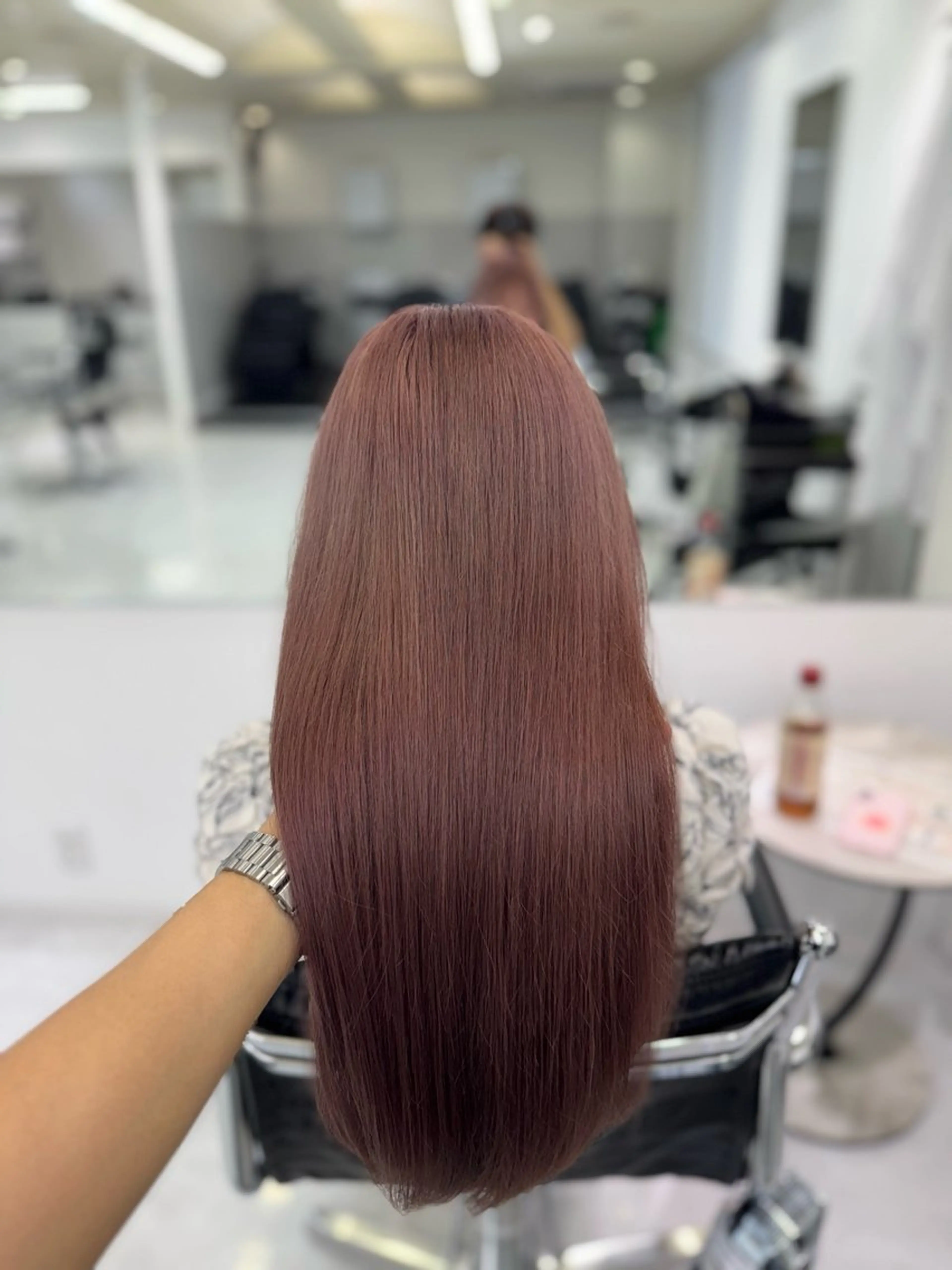 ロング カラー 韓国ヘア🇰🇷 /艶カラー✨のヘアスタイル