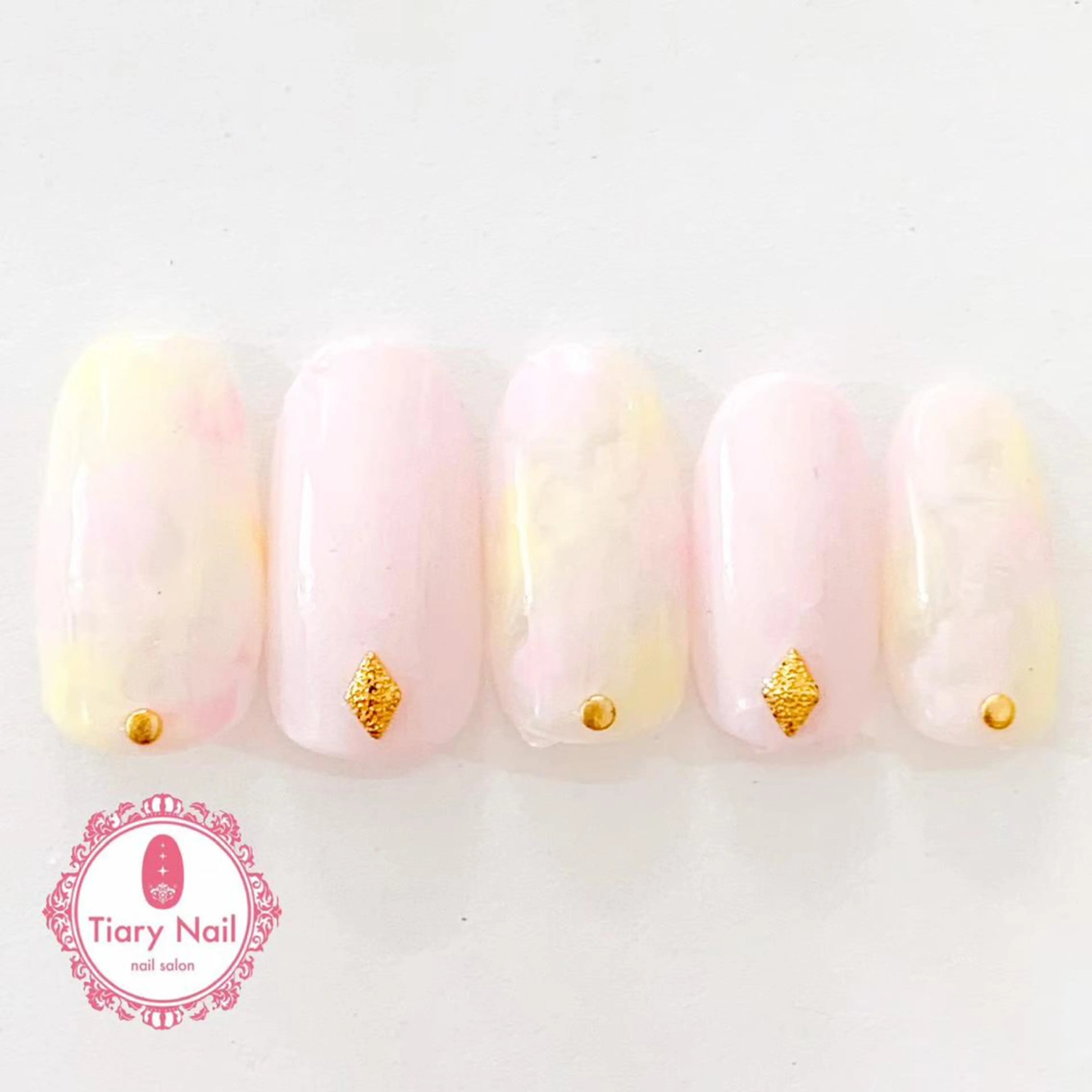 ネイル 桜ネイル 長さ出し オフィスネイル スカルプネイル シンプルネイル 💗🪽Tiary Nail🪽💗のネイルデザイン