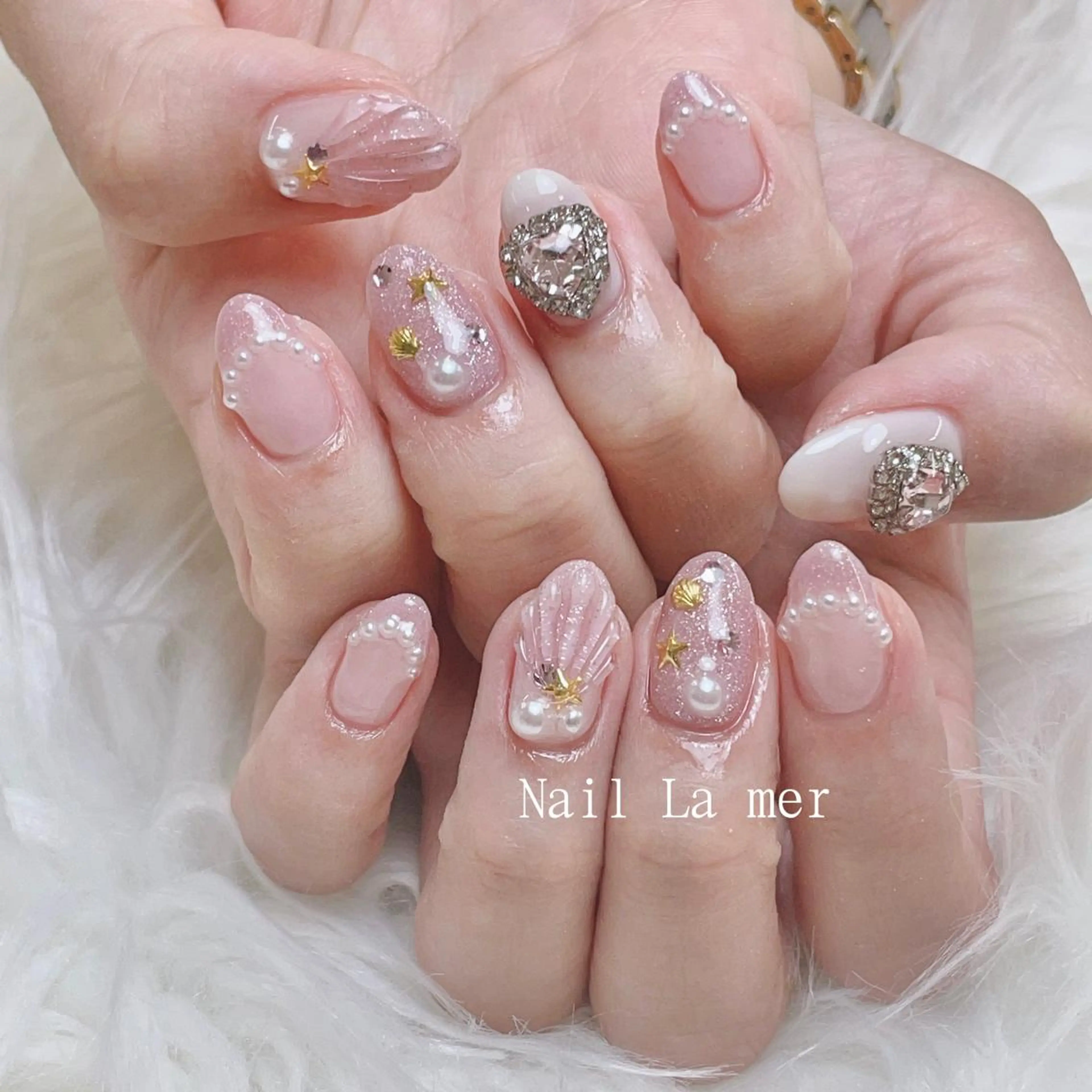 ネイル 持ち込み La Merのネイルデザイン