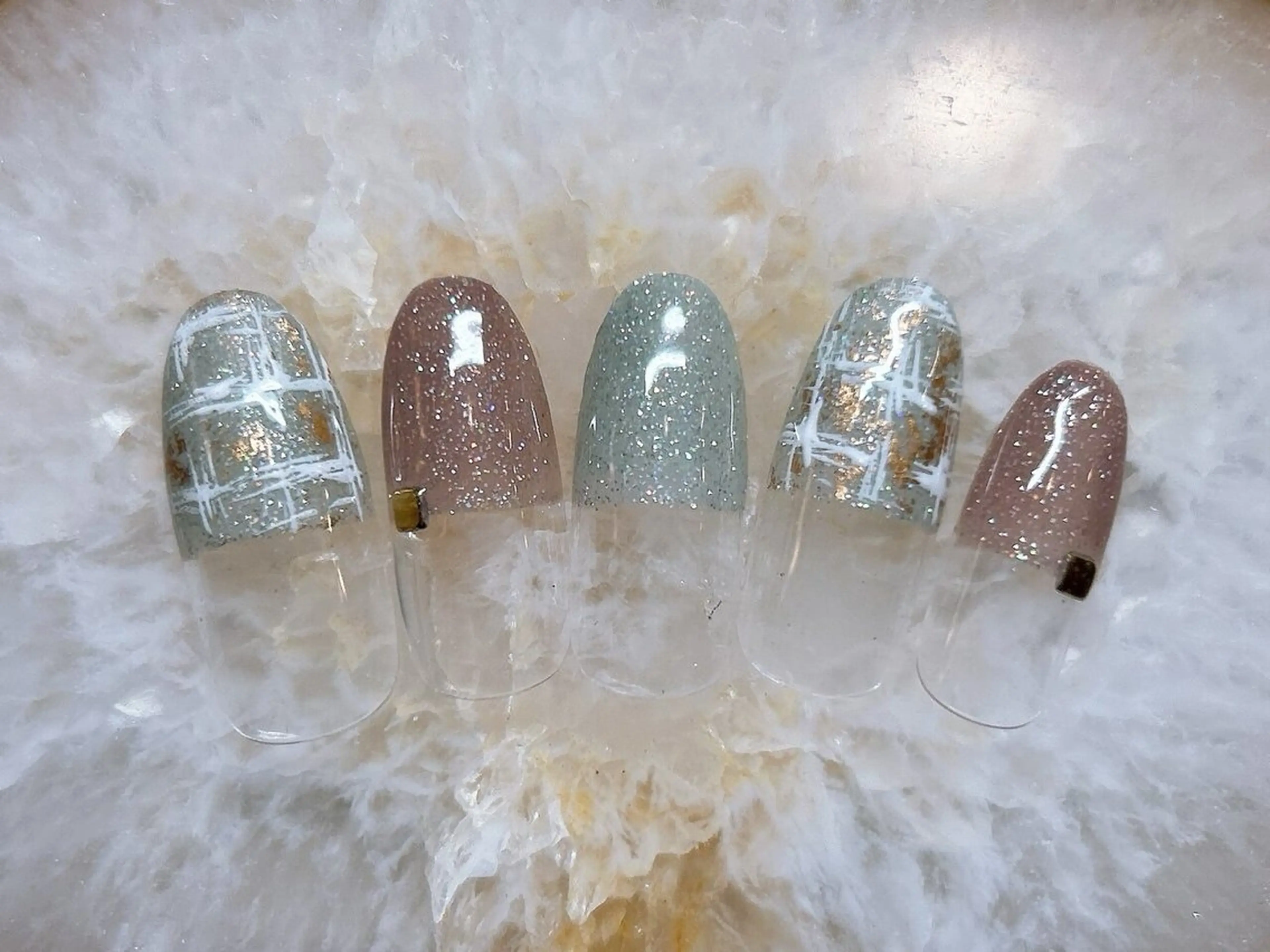 ネイル シンプルネイル aimer tomomiのネイルデザイン