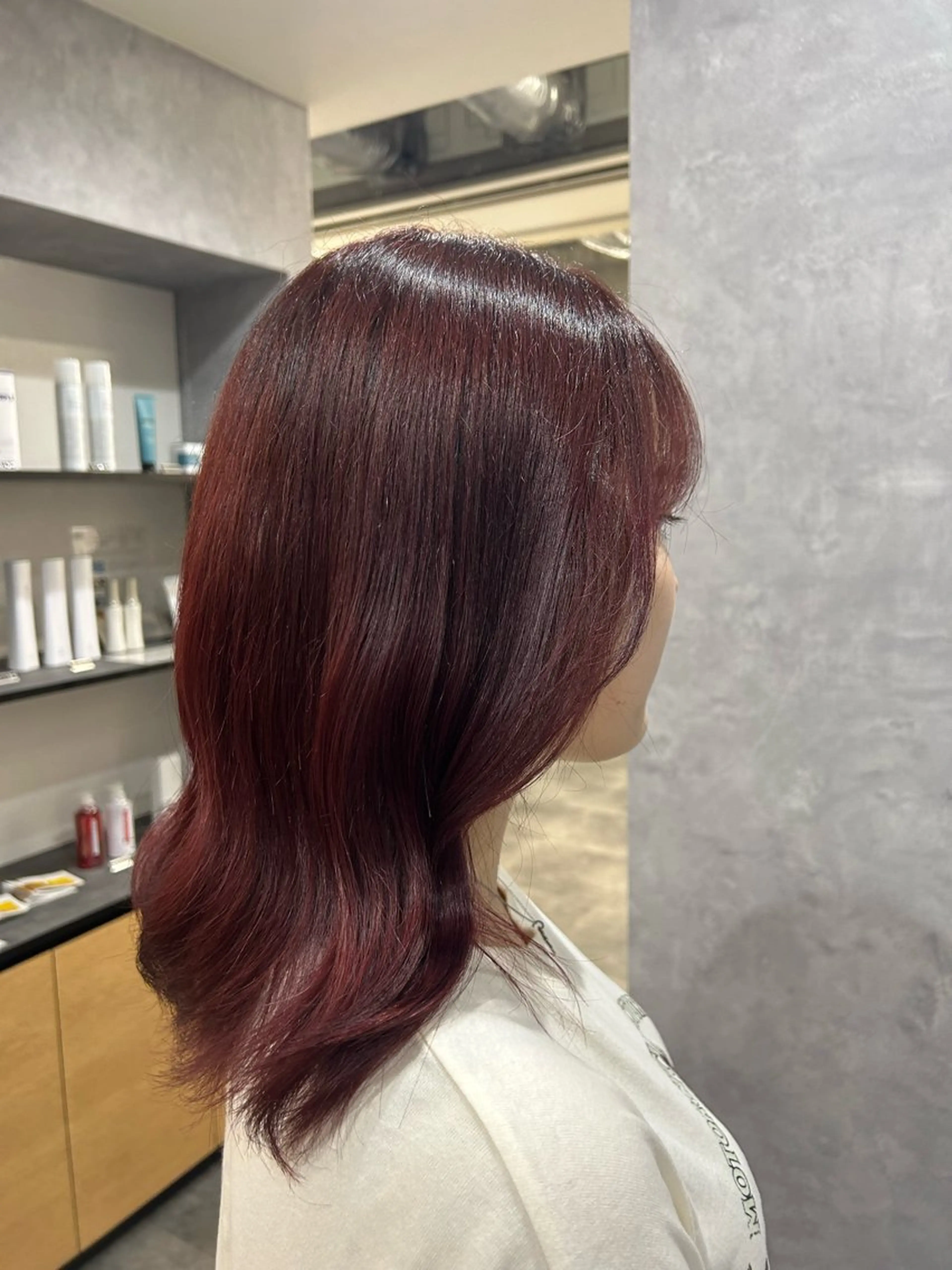 ミディアム ヘアカラー トリートメント プルエクステ/インナ ーカラー🦊はるなのヘアスタイル