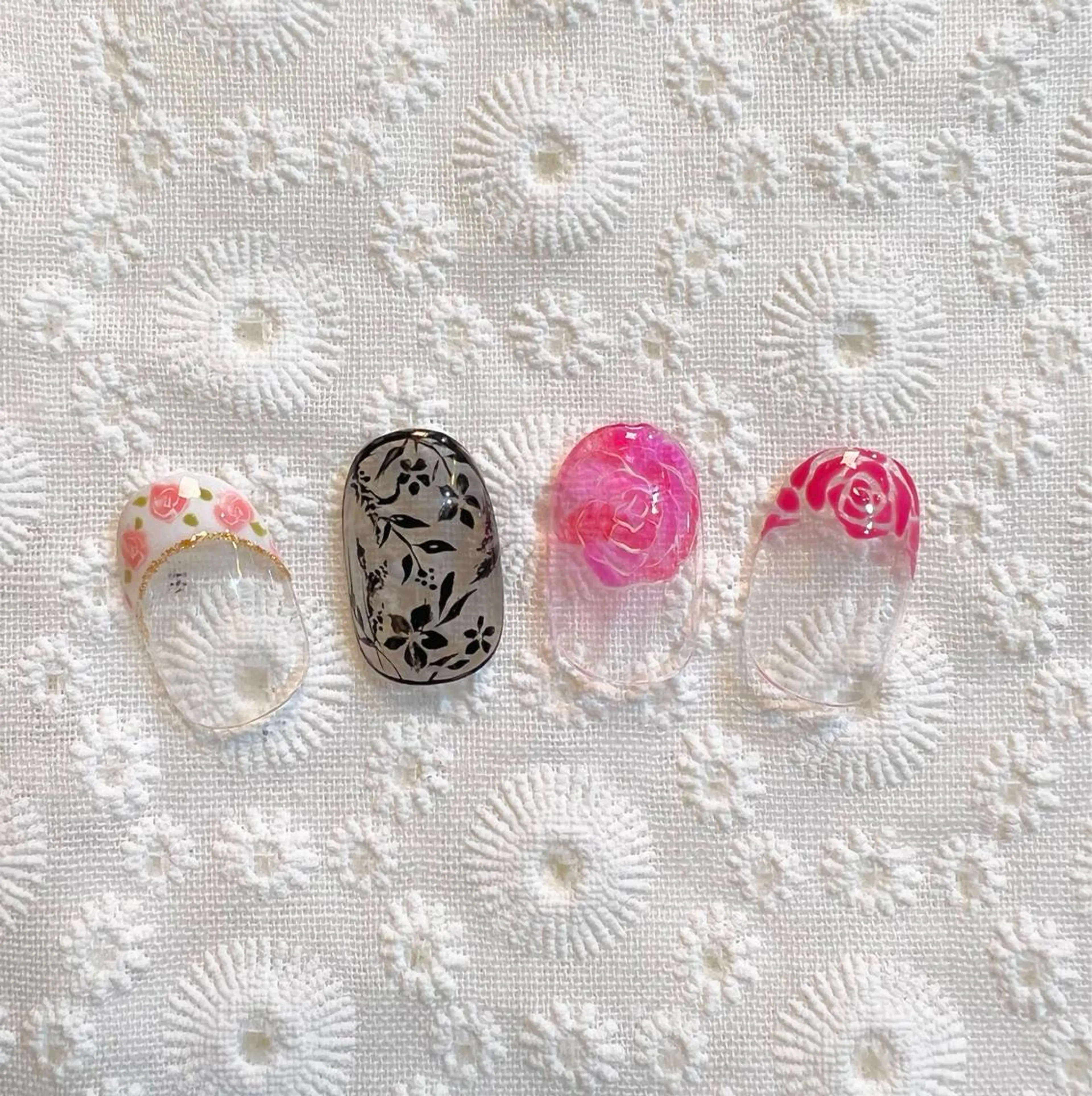 ネイル 森のさんぽ道所属・ショートネイル 森のさんぽ道のネイルデザイン