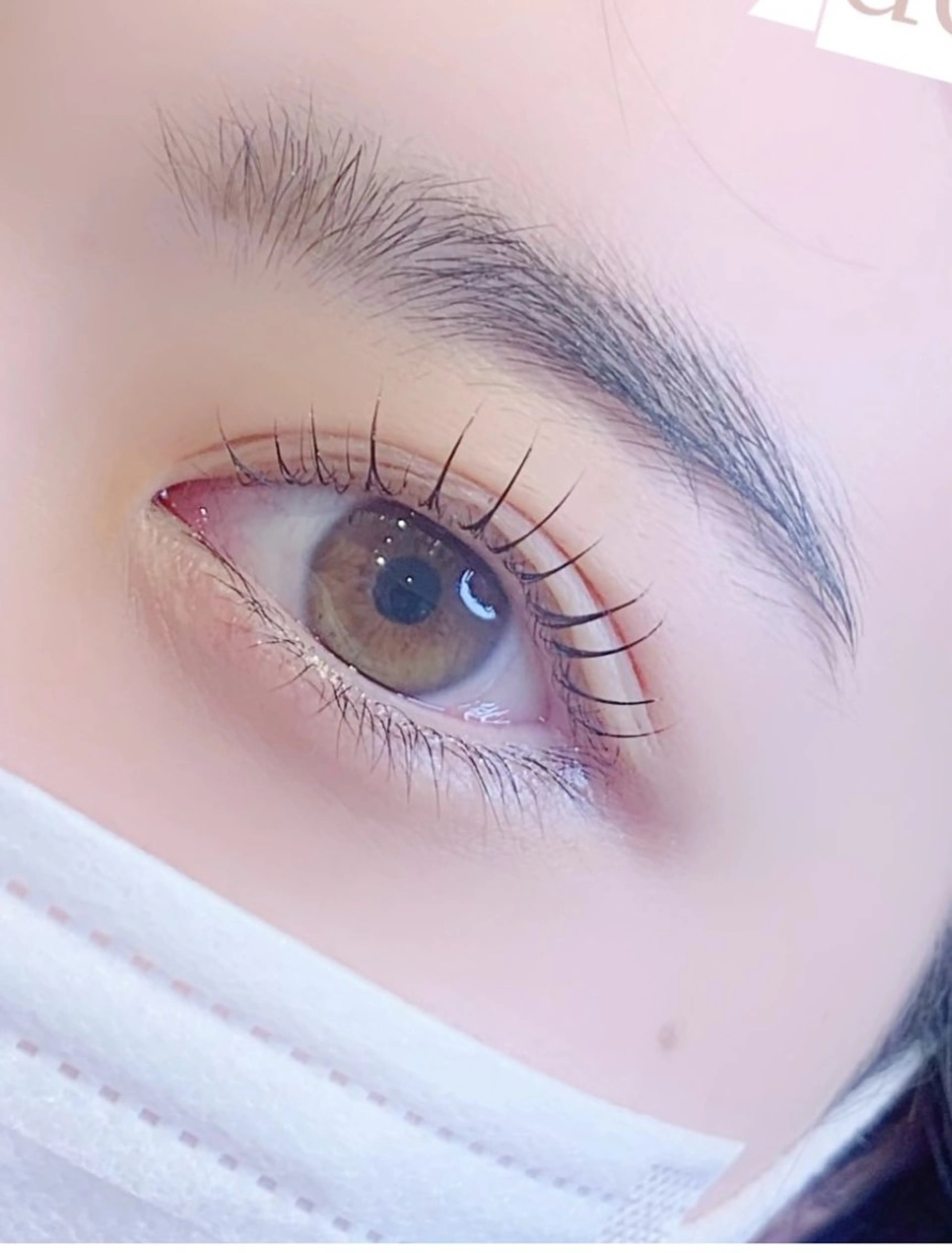 マツエク・マツパ aile lash curlまつ毛パーマ専門店　森ノ宮所属・山﨑 由佳の眉毛・アイブロウイメージ
