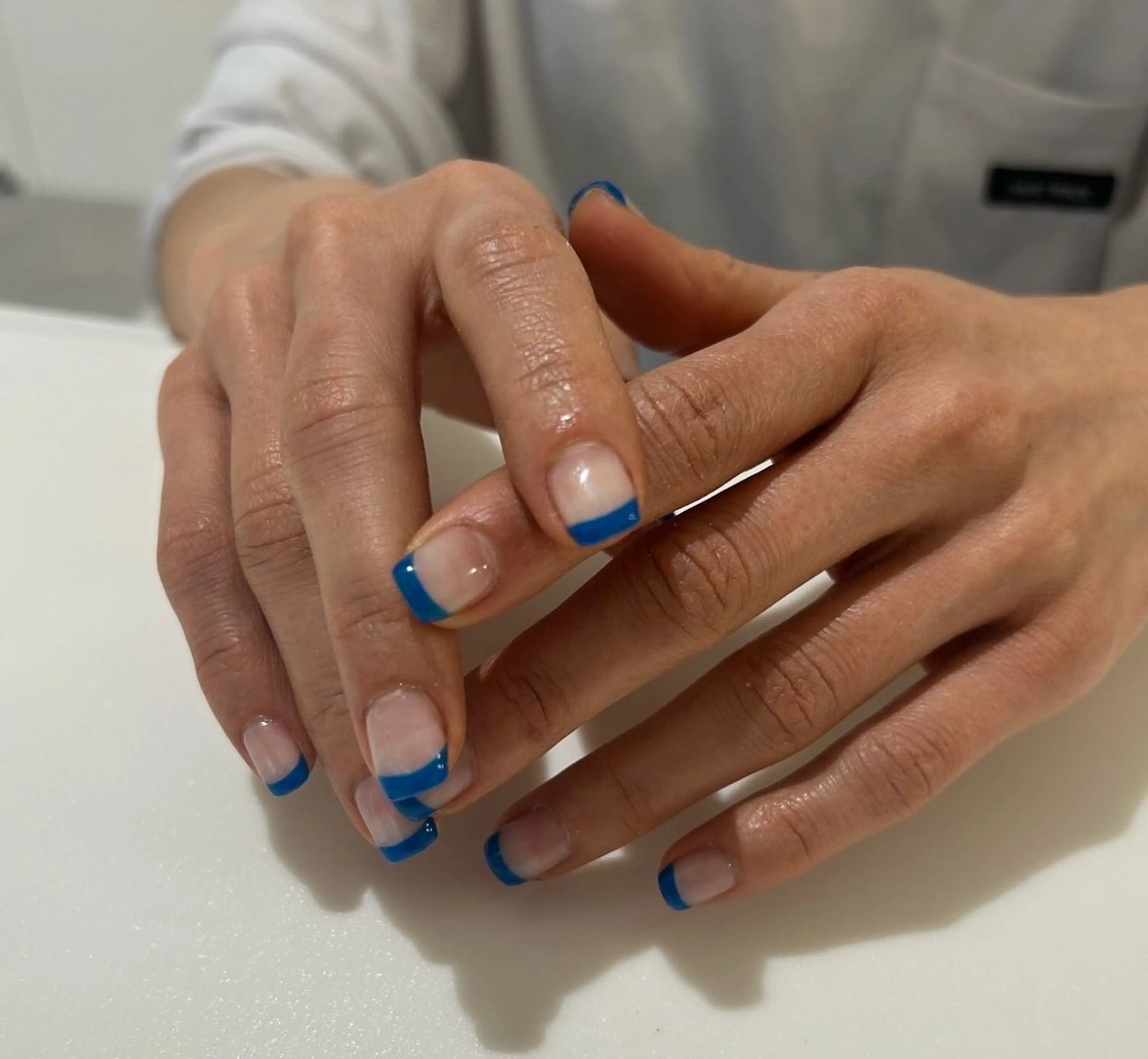 【HAND/オフ込】フレンチネイルの写真