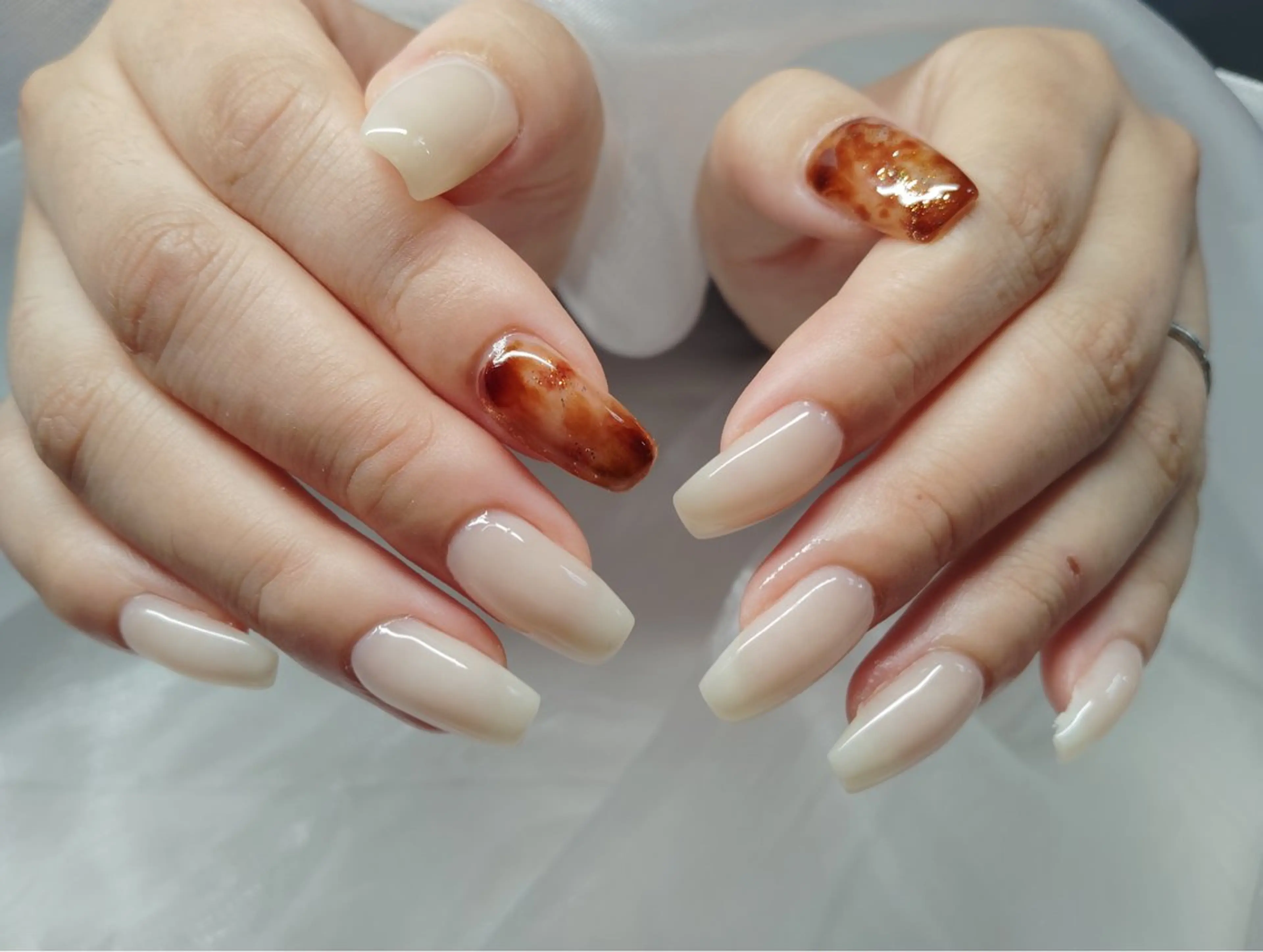 ネイル FanFan 長さ出し専門のネイルデザイン