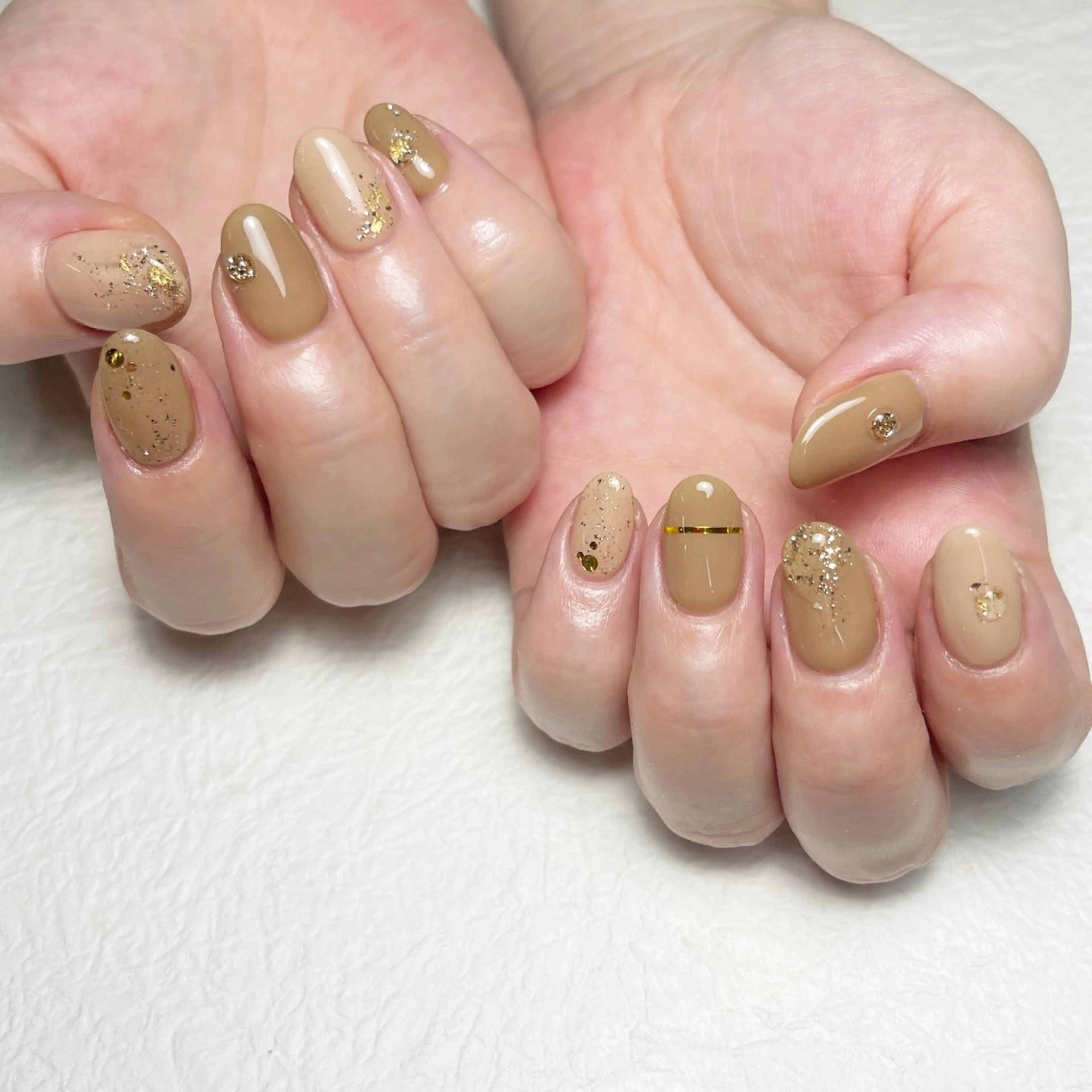 ネイル アートネイル フットネイル ジェルネイル キラキラネイル 韓国ネイル ハンドネイル Y nail なんば堀江店のネイルデザイン