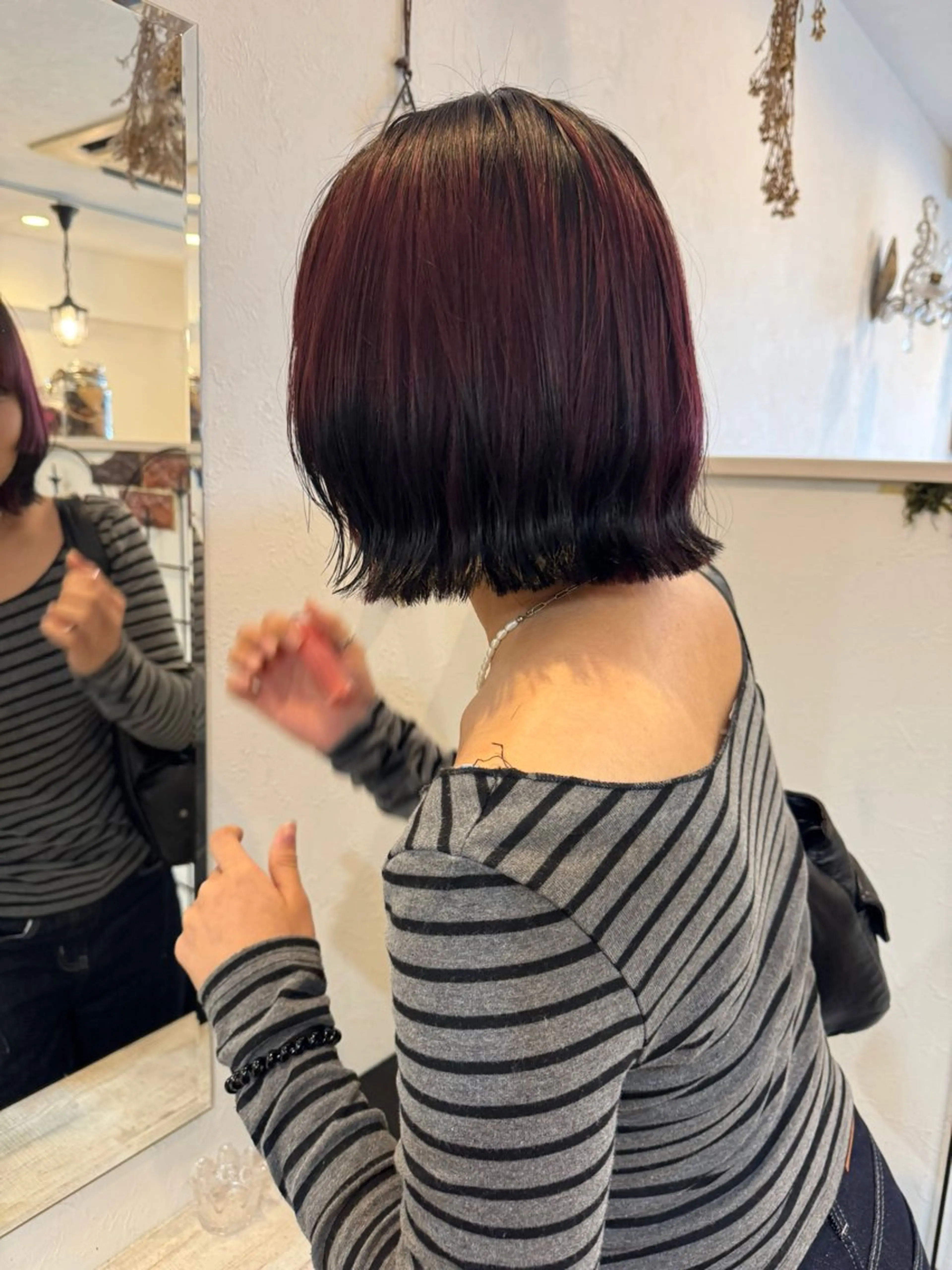 ミディアム カラー ヘアカラー m ā l o.🌷 サカモトマイコのヘアスタイル