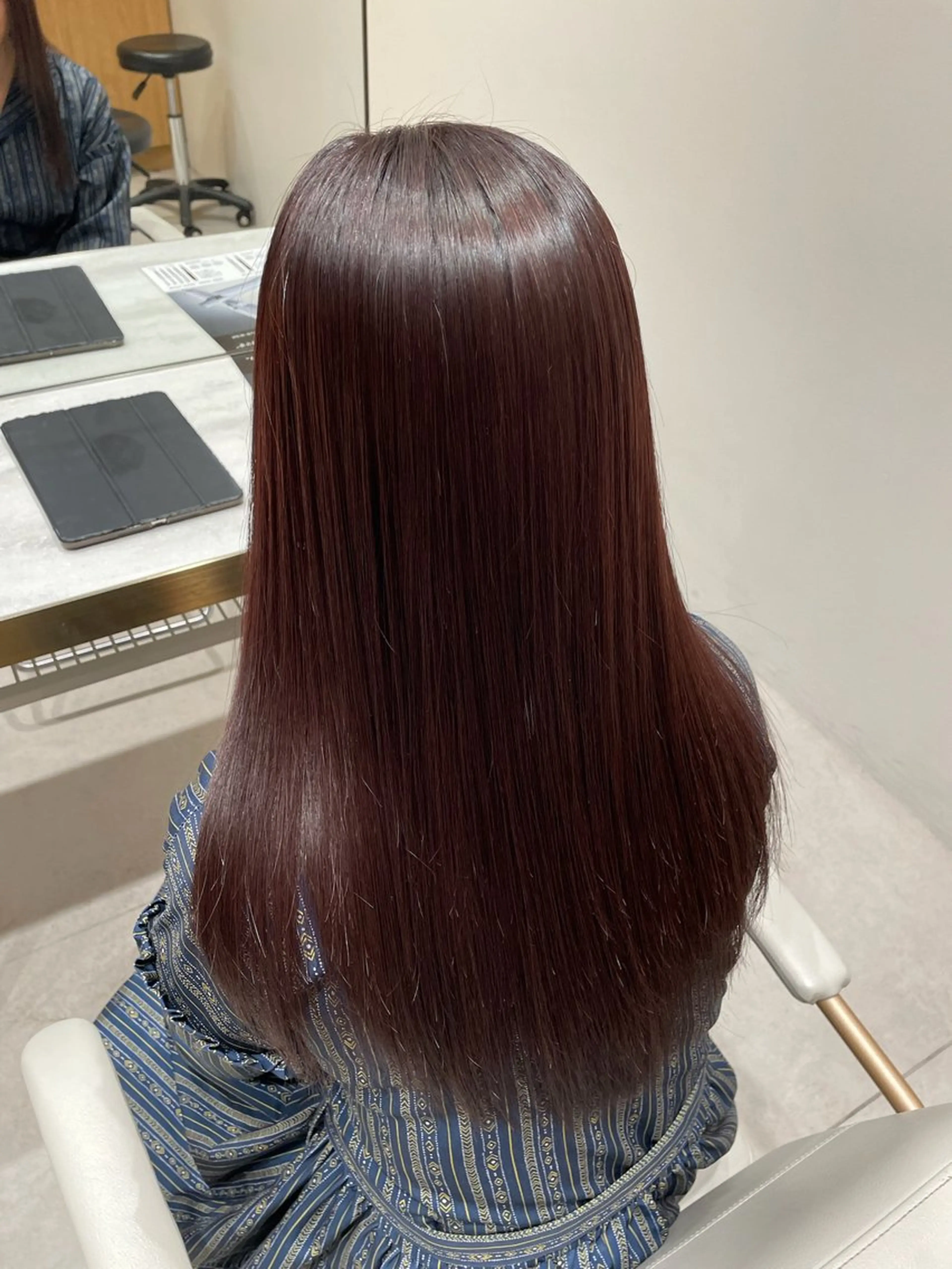 セミロング elsoa.styles所属・田中 結菜のヘアスタイル