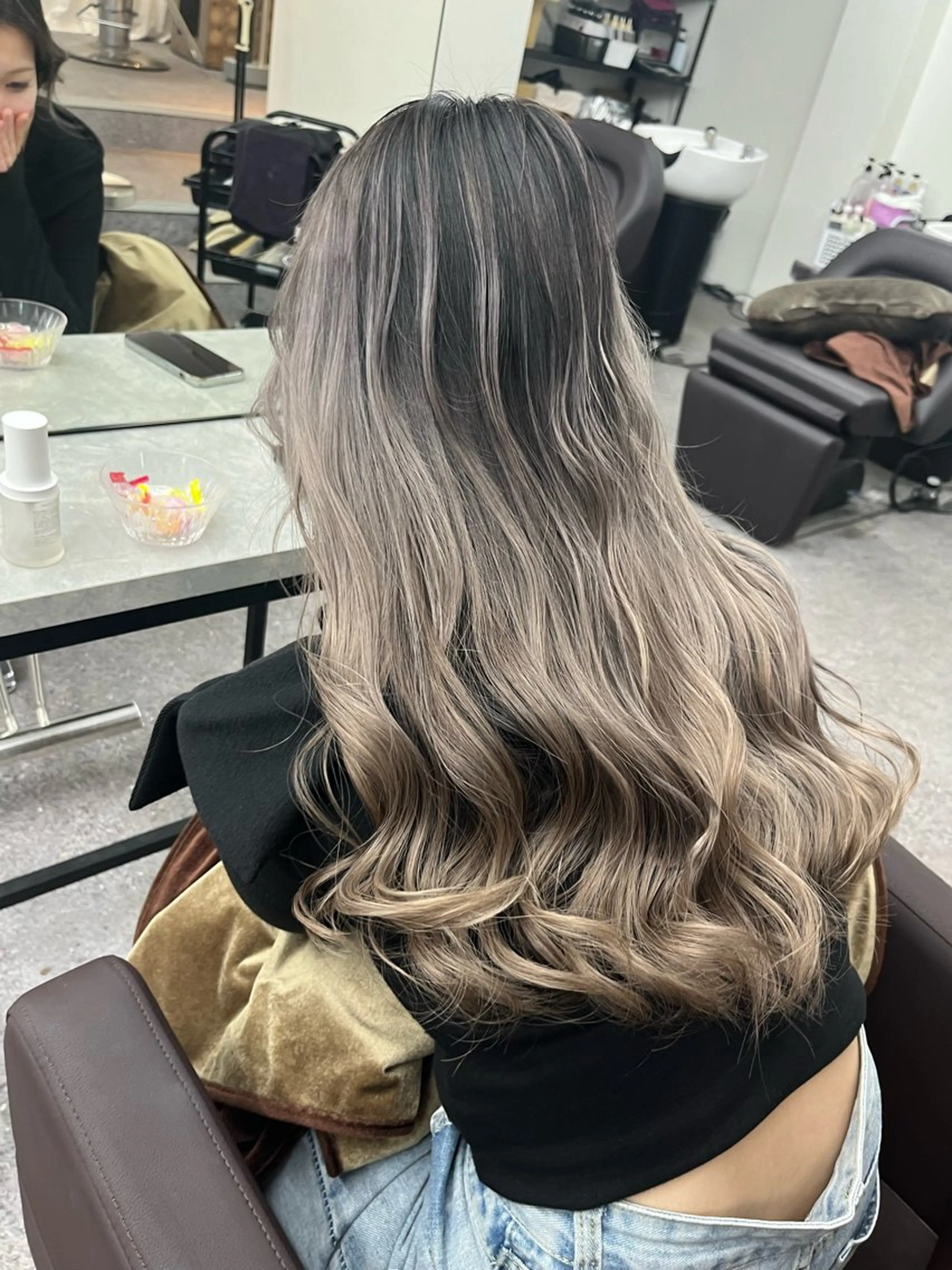 ロング ヘアカラー トリートメント アブアイ所属・🌈艶髪ハイトーン SENAのヘアスタイル