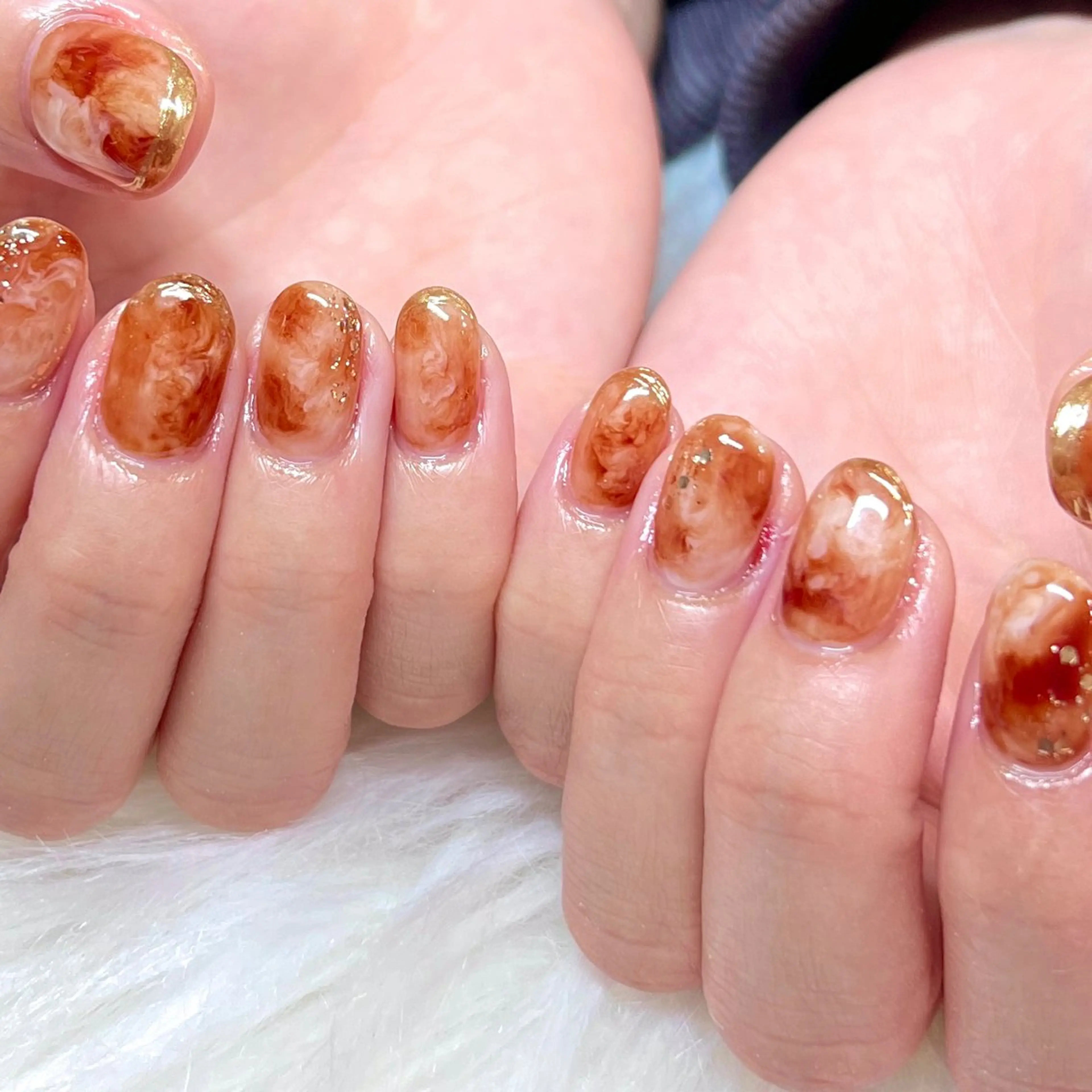 ネイル ハンドネイル ネイリストYuri シェルウェリナ船橋のネイルデザイン